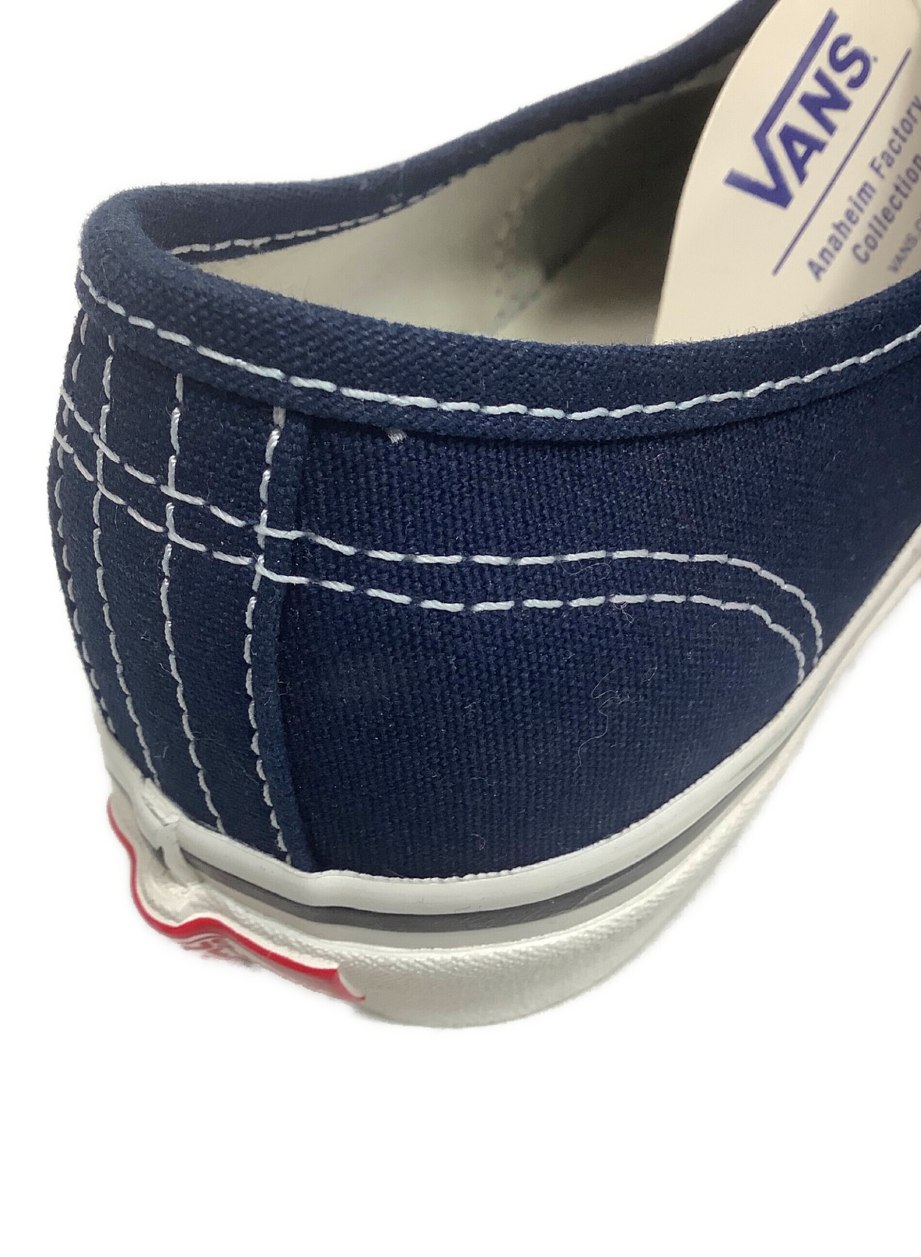 中古・古着通販】VANS (バンズ) ローカットスニーカー ネイビー