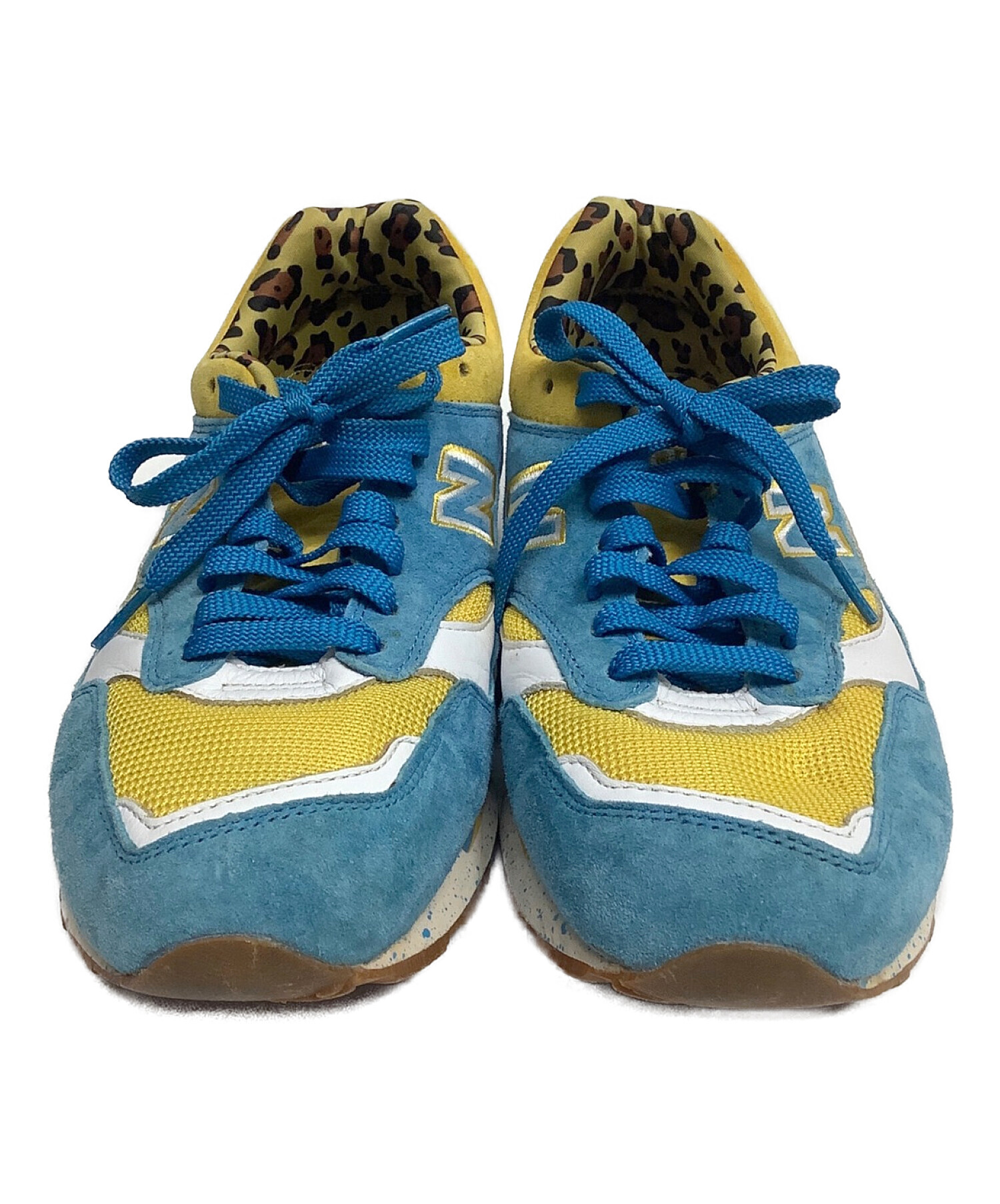 中古・古着通販】NEW BALANCE (ニューバランス) ローカットスニーカー ライトブルー×イエロー サイズ:28cm｜ブランド・古着通販  トレファク公式【TREFAC FASHION】スマホサイト