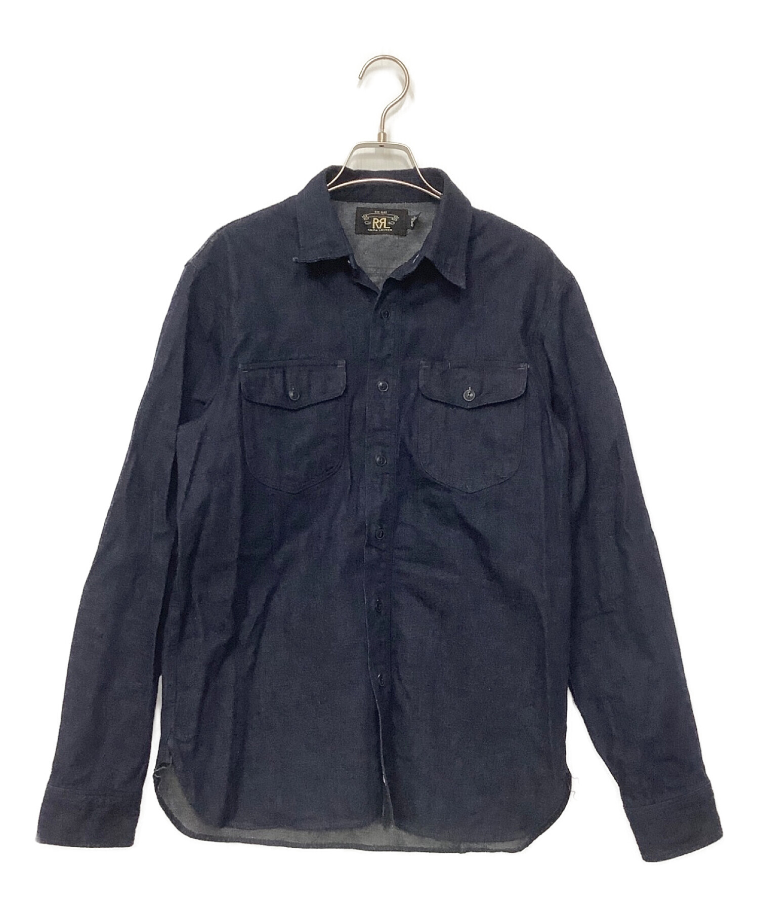 中古・古着通販】RRL (ダブルアールエル) デニムシャツ インディゴ