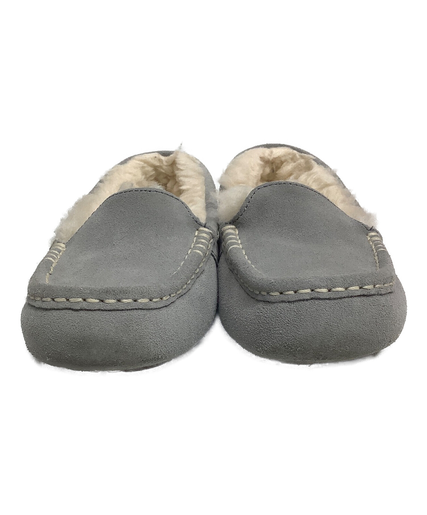 中古・古着通販】UGG (アグ) モカシンシューズ グレー サイズ:EU7