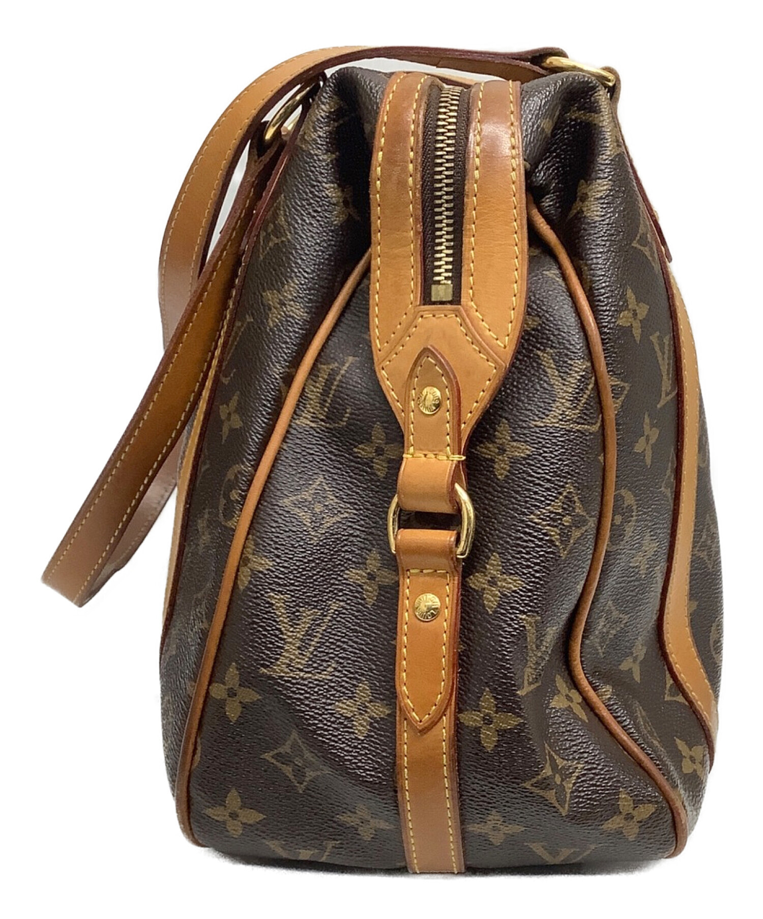 LOUIS VUITTON (ルイ ヴィトン) ストレーザPM ブラウン