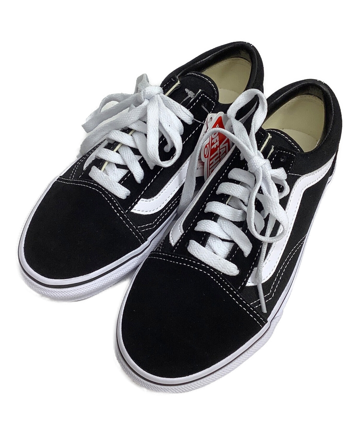 中古・古着通販】VANS (バンズ) ローカットスニーカー ブラック サイズ