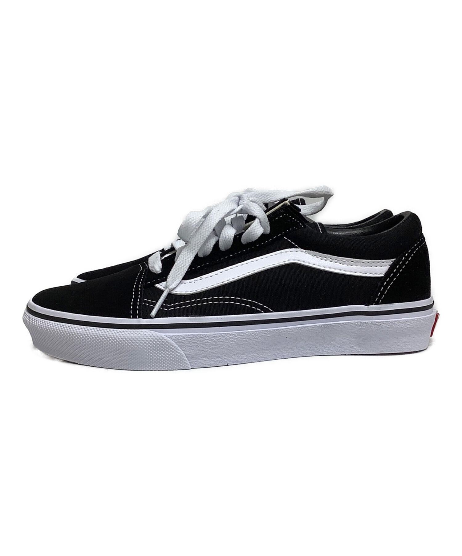 中古・古着通販】VANS (バンズ) ローカットスニーカー ブラック サイズ