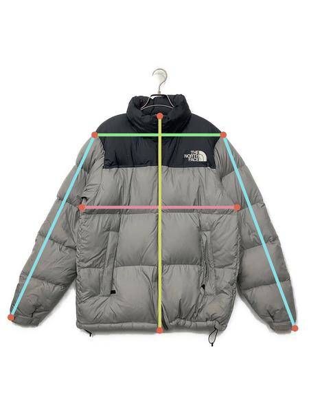 中古・古着通販】THE NORTH FACE (ザ ノース フェイス) ヌプシダウンジャケット グレー サイズ:XXL｜ブランド・古着通販  トレファク公式【TREFAC FASHION】スマホサイト