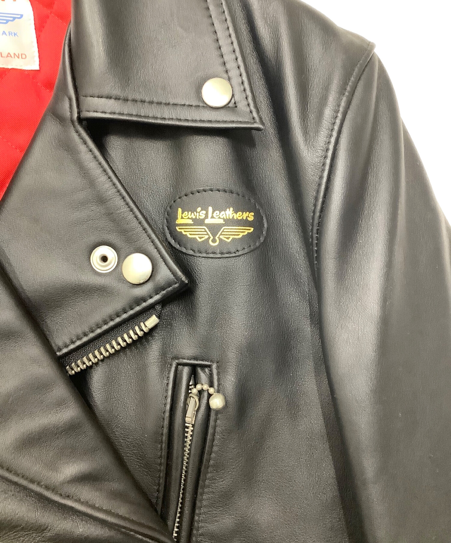 中古・古着通販】Lewis Leathers (ルイスレザース) ライダースジャケット ブラック サイズ:34｜ブランド・古着通販  トレファク公式【TREFAC FASHION】スマホサイト