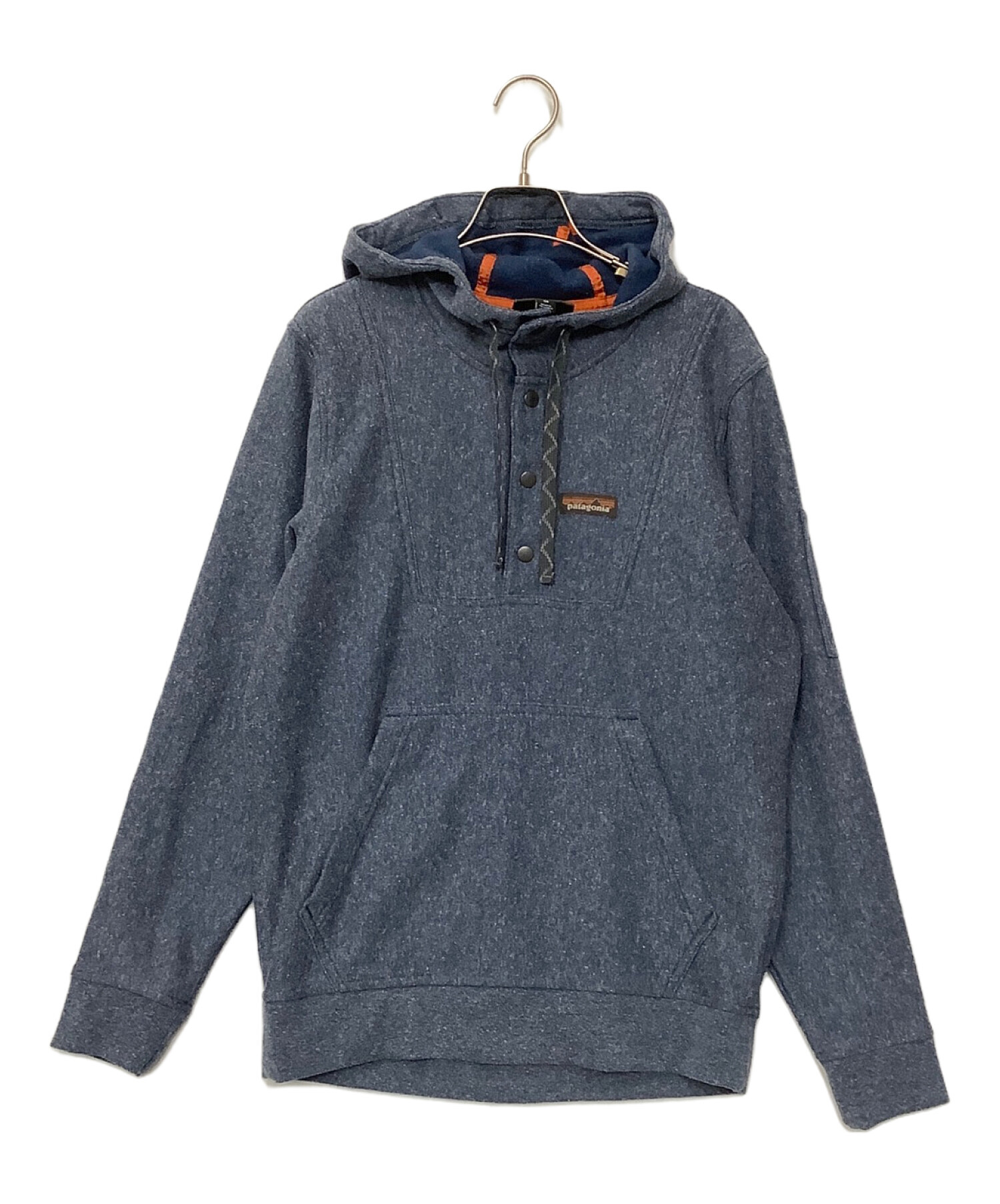 中古・古着通販】Patagonia (パタゴニア) ハーフスナップボタンパーカー ネイビー サイズ:XS｜ブランド・古着通販  トレファク公式【TREFAC FASHION】スマホサイト