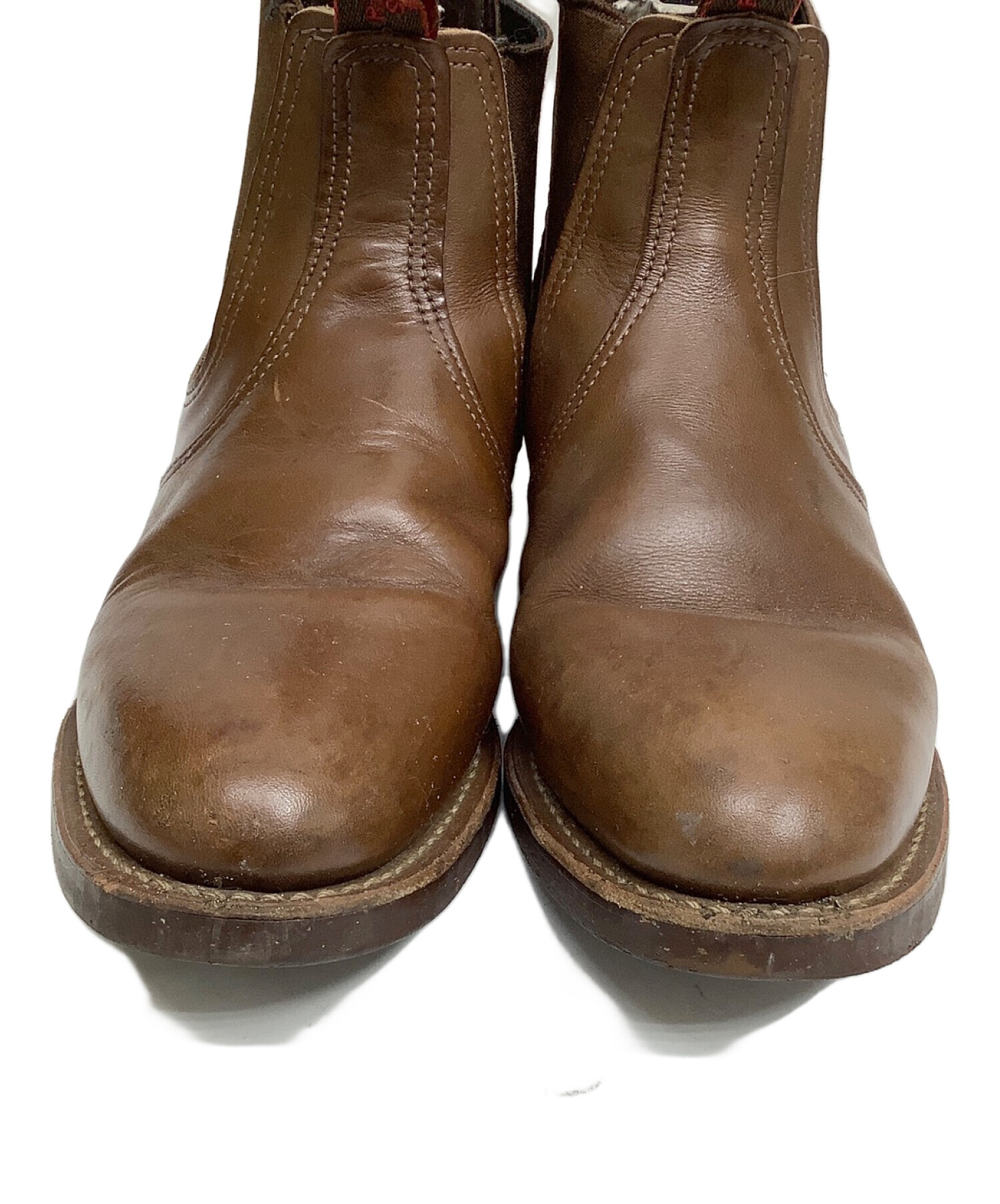 中古・古着通販】RED WING (レッドウィング) チェルシーサイドゴアブーツ ブラウン サイズ:US 9｜ブランド・古着通販  トレファク公式【TREFAC FASHION】スマホサイト