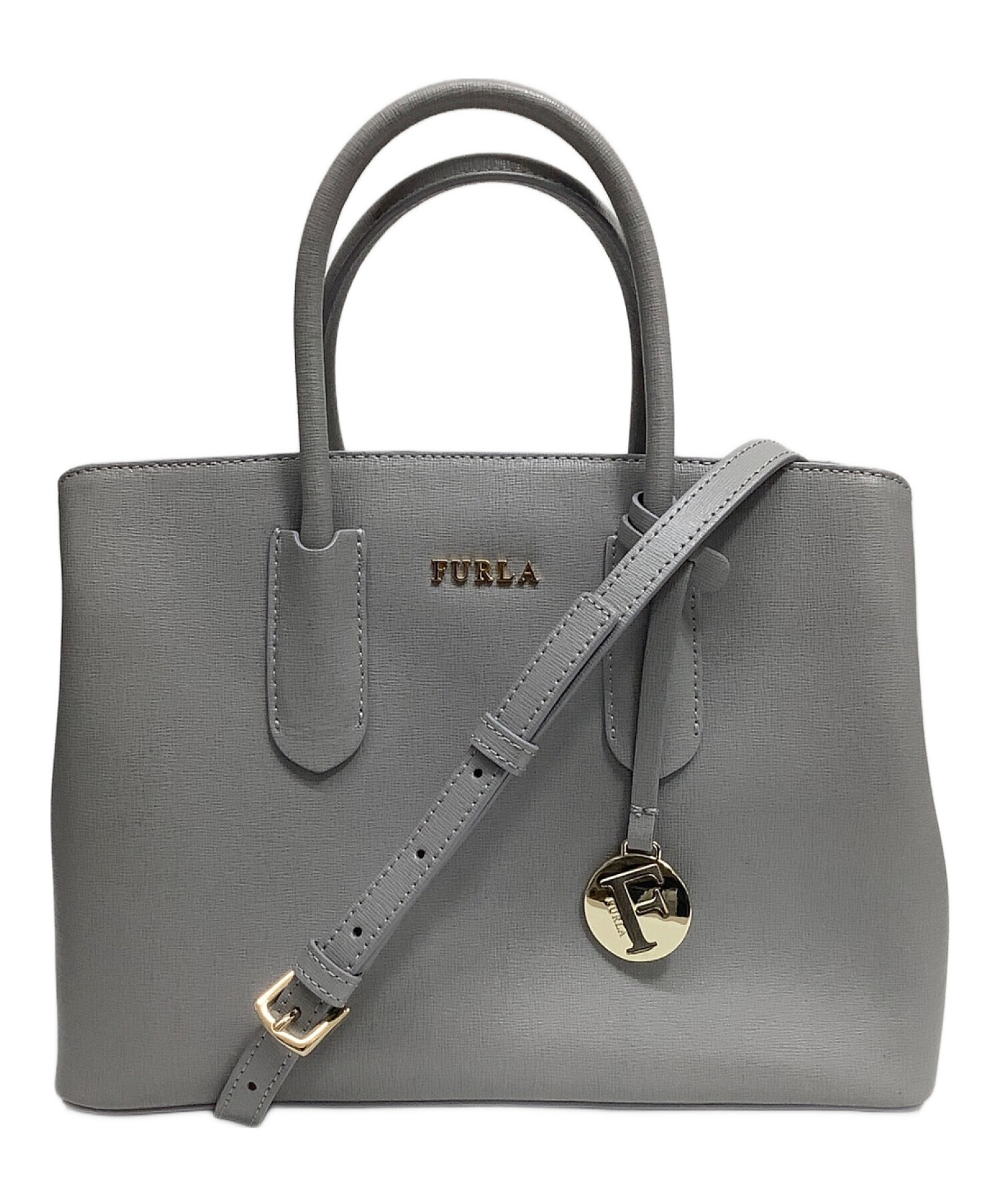 FURLA (フルラ) 2WAYショルダーバッグ グレー