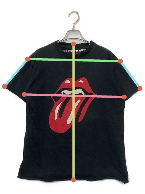 中古・古着通販】BUDDHIST PUNK (ブディスト パンク) ROLLING STONES (ローリングストーンズ) ヴィンテージTシャツ  ブラック サイズ:1｜ブランド・古着通販 トレファク公式【TREFAC FASHION】スマホサイト