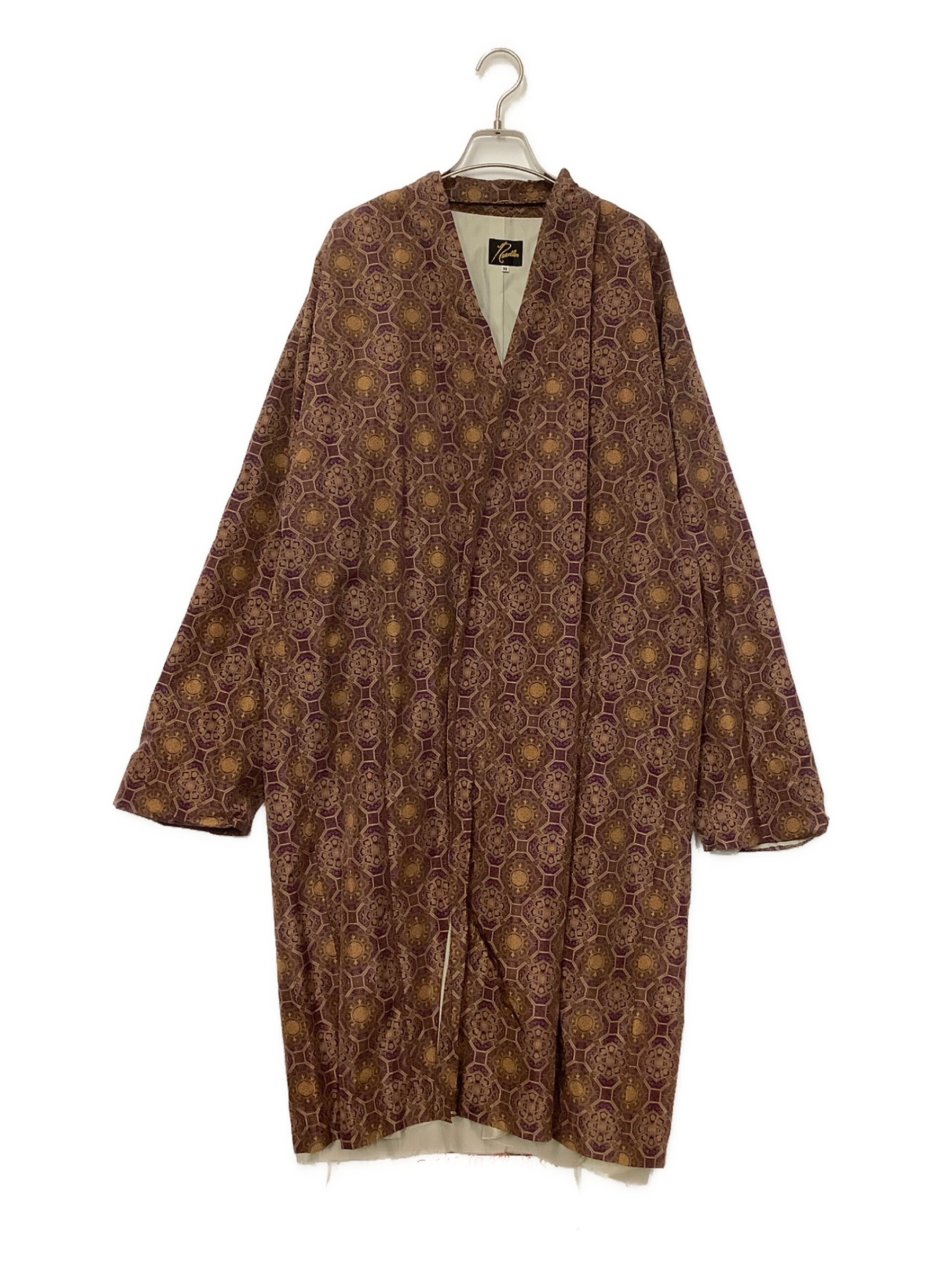 中古・古着通販】Needles (ニードルズ) KIMONO COAT ブラウン×パープル サイズ:M｜ブランド・古着通販  トレファク公式【TREFAC FASHION】スマホサイト