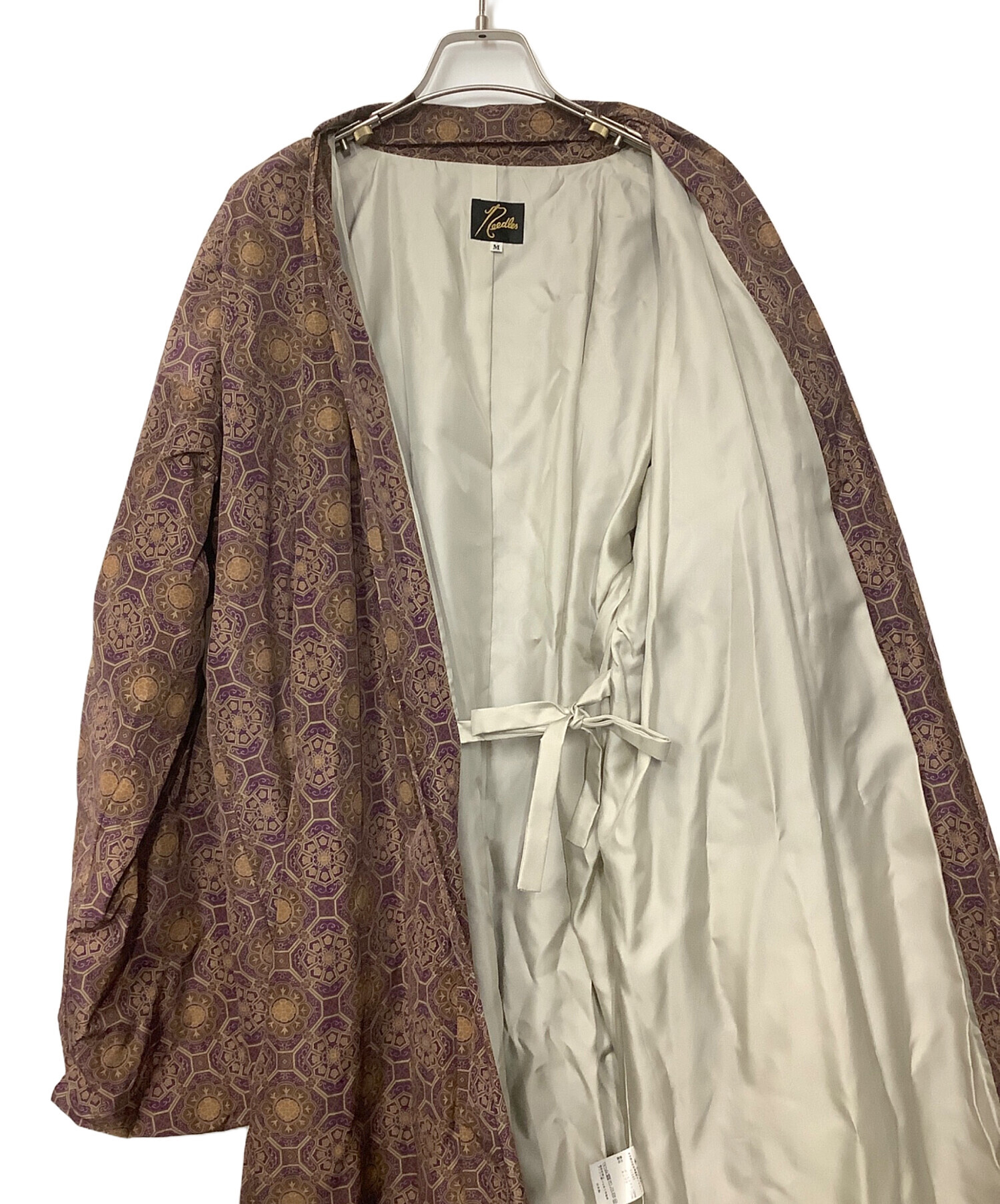 中古・古着通販】Needles (ニードルズ) KIMONO COAT ブラウン×パープル サイズ:M｜ブランド・古着通販  トレファク公式【TREFAC FASHION】スマホサイト