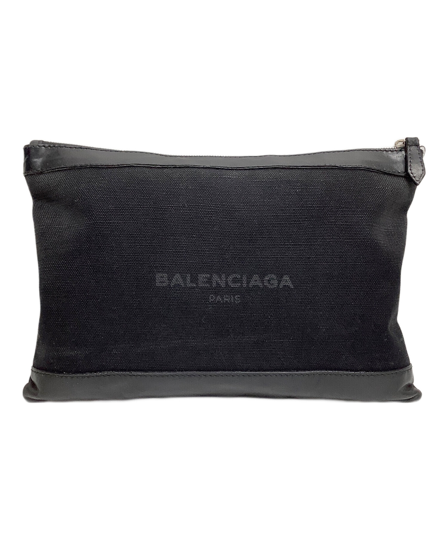 中古・古着通販】BALENCIAGA (バレンシアガ) クラッチバッグ ブラック｜ブランド・古着通販 トレファク公式【TREFAC  FASHION】スマホサイト