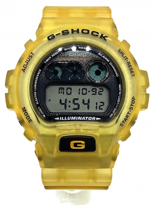 中古・古着通販】CASIO (カシオ) 腕時計 DW-069 イエロー G-SHOCK DW