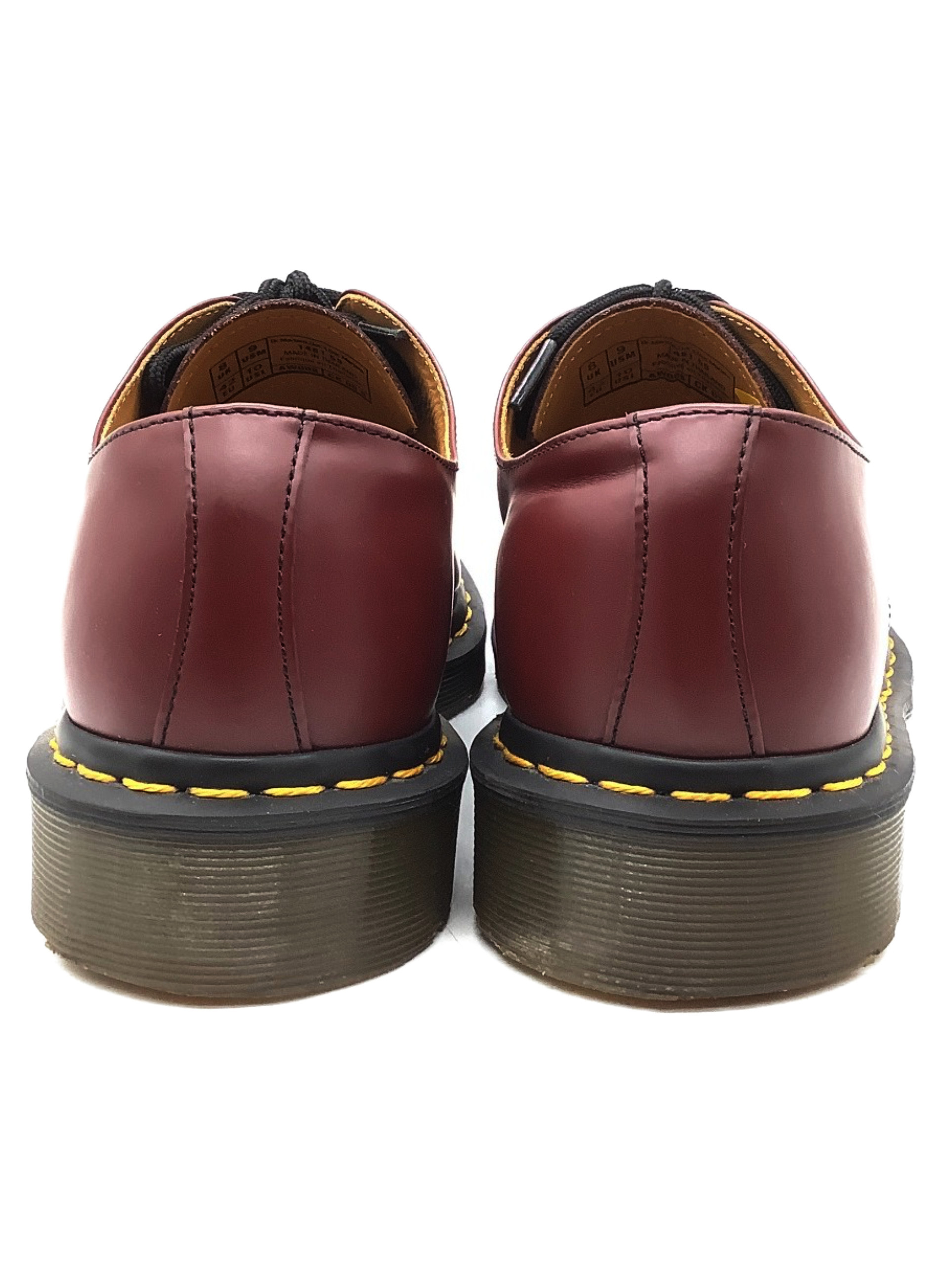 高い品質 Dr.Martens レザーシューズ 3ホール AW006 ブラウン