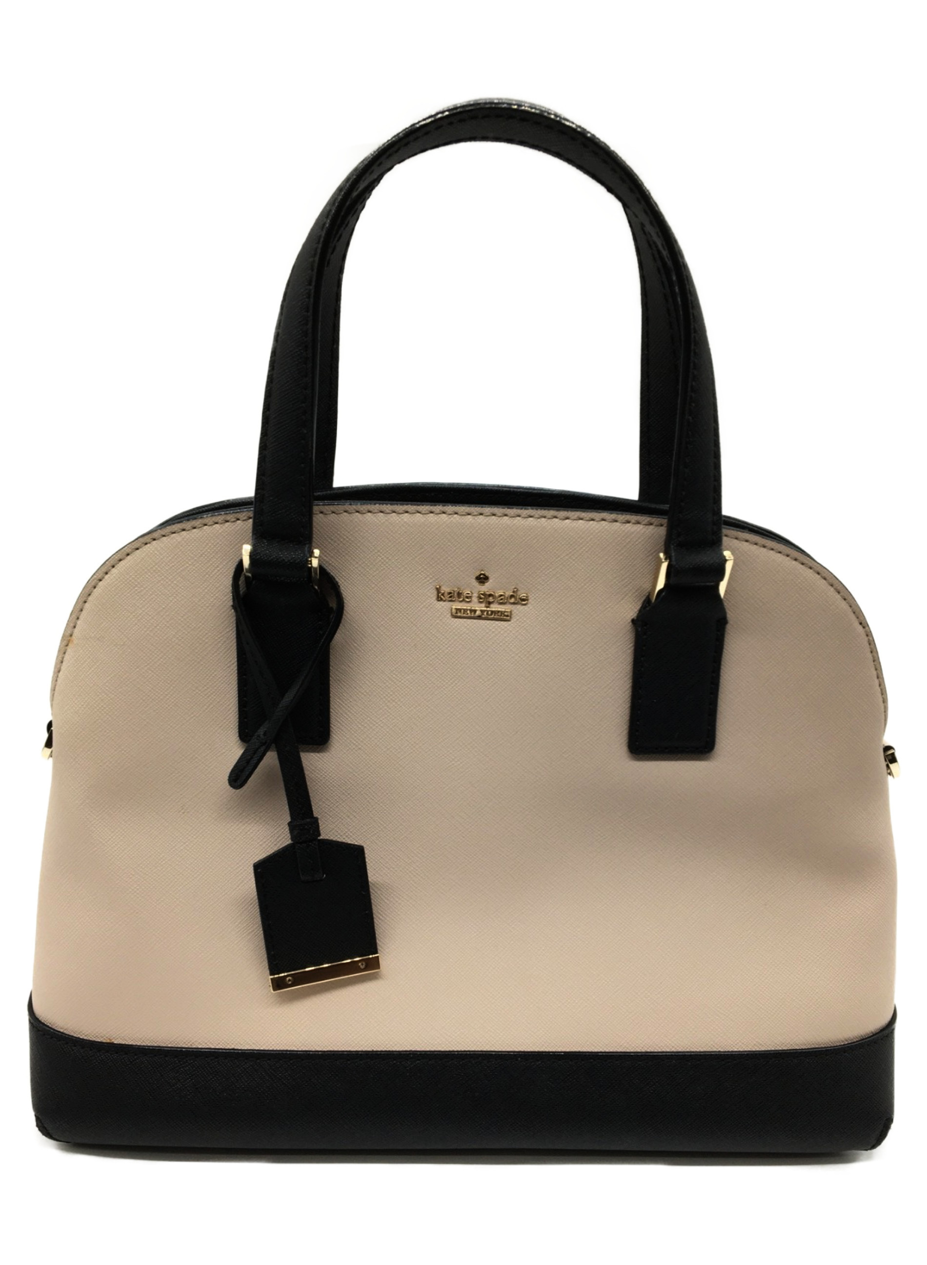 Kate Spade (ケイトスペード) ハンドバッグ ベージュ×ブラック PXRU8262