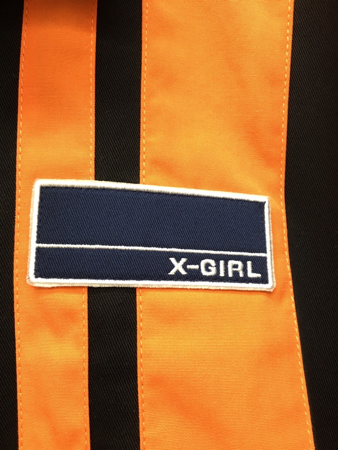 中古・古着通販】X-GIRL (エックスガール) ブルゾン ブラック サイズ:2