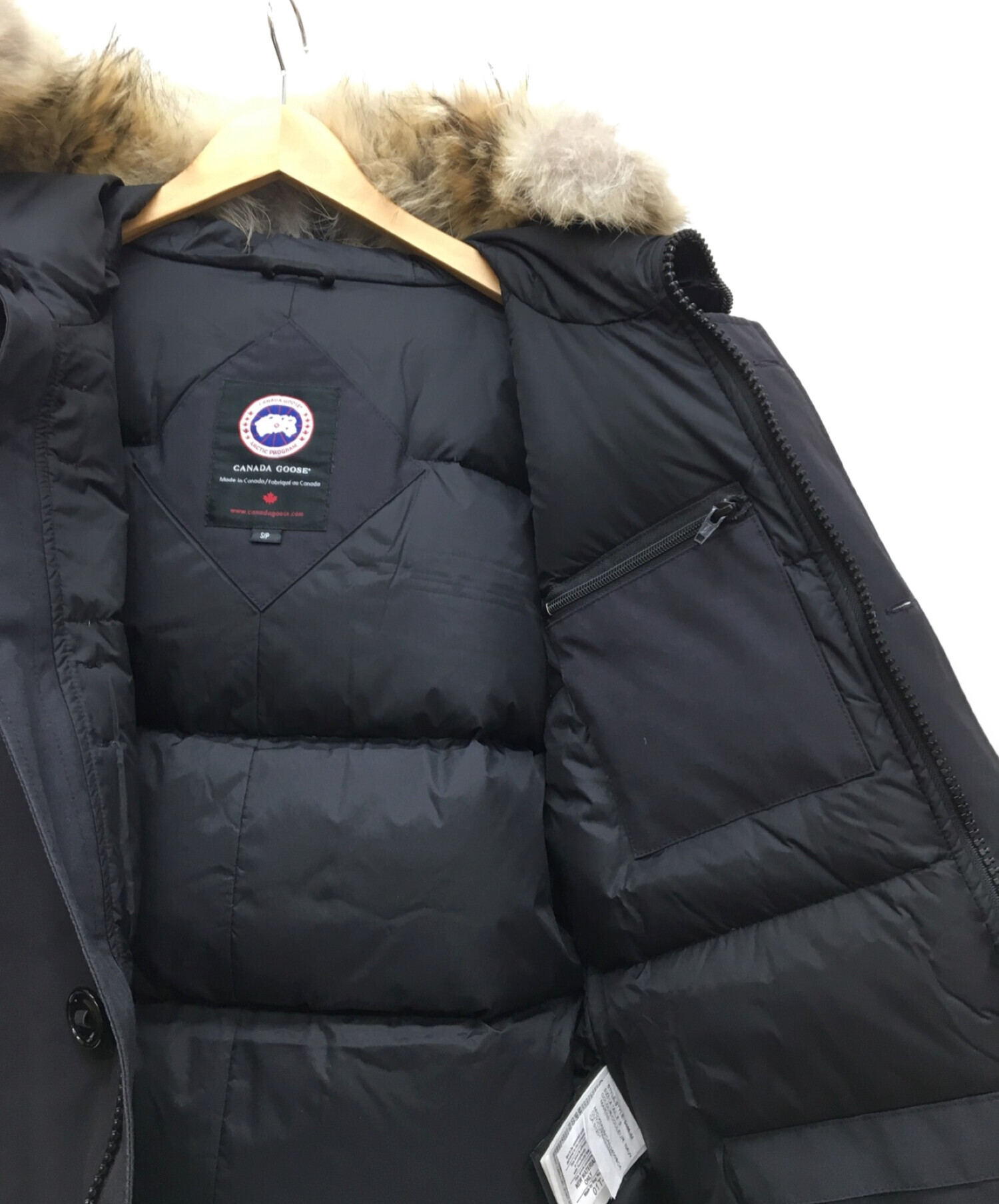 中古・古着通販】CANADA GOOSE (カナダグース) JASPER PARKA ブラック