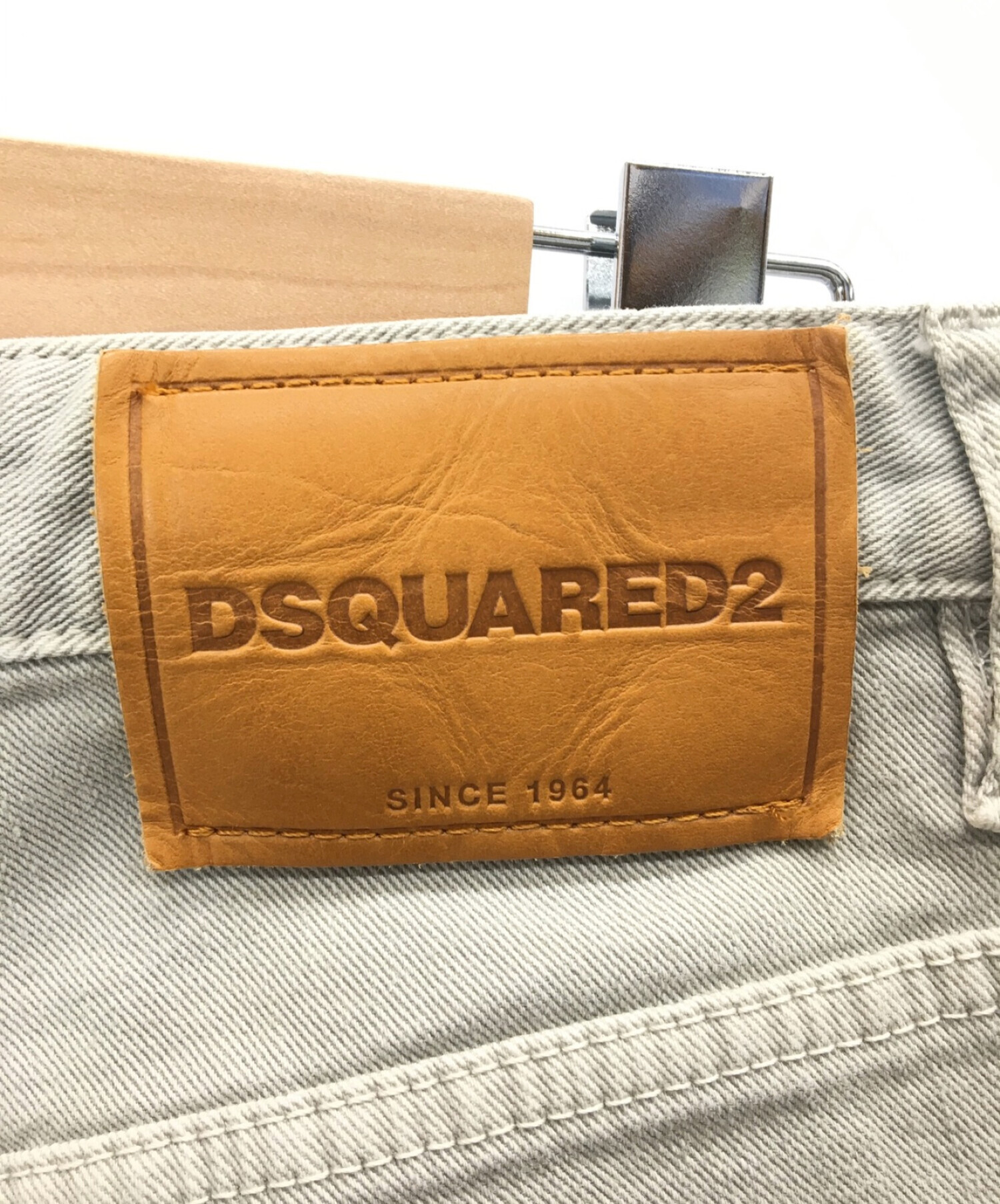 中古・古着通販】DSQUARED2 (ディースクエアード) デニムパンツ グレー