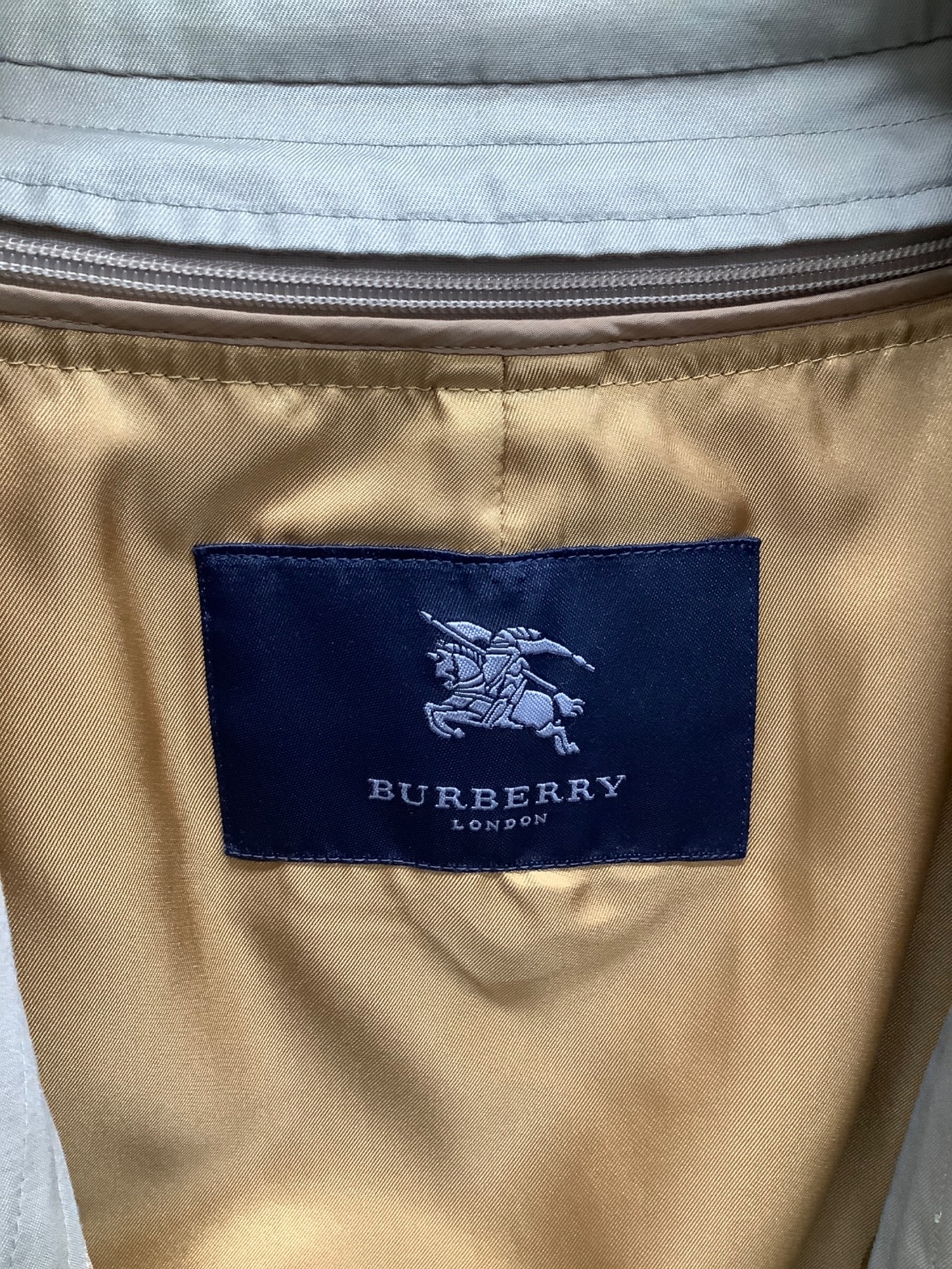 BURBERRY LONDON (バーバリー ロンドン) ライナー付ステンカラーコート ベージュ サイズ:94-175-6