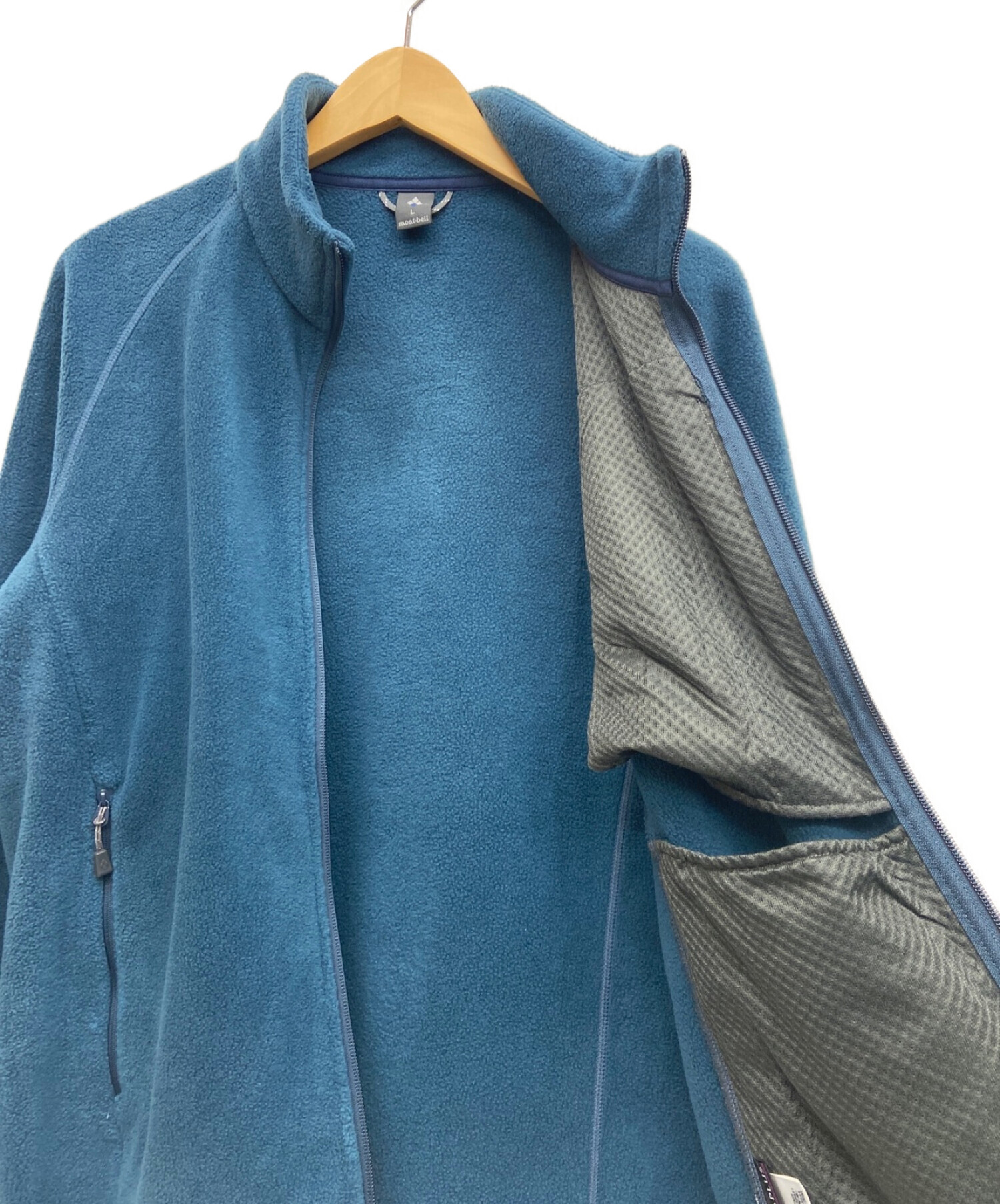mont-bell (モンベル) フリースジャケット ブルー サイズ:L