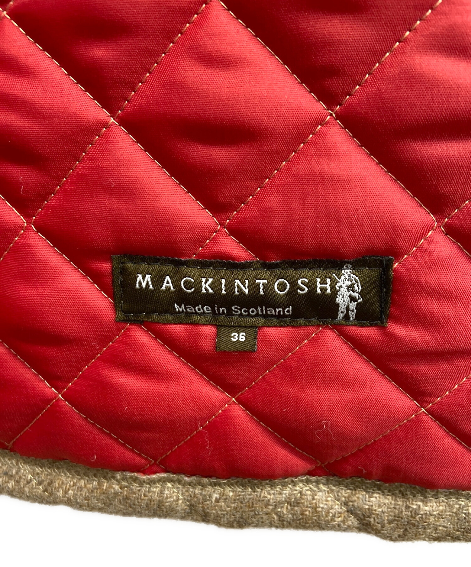 MACKINTOSH SCOTLAND (マッキントッシュスコットランド) キルティングジャケット ベージュ サイズ:36