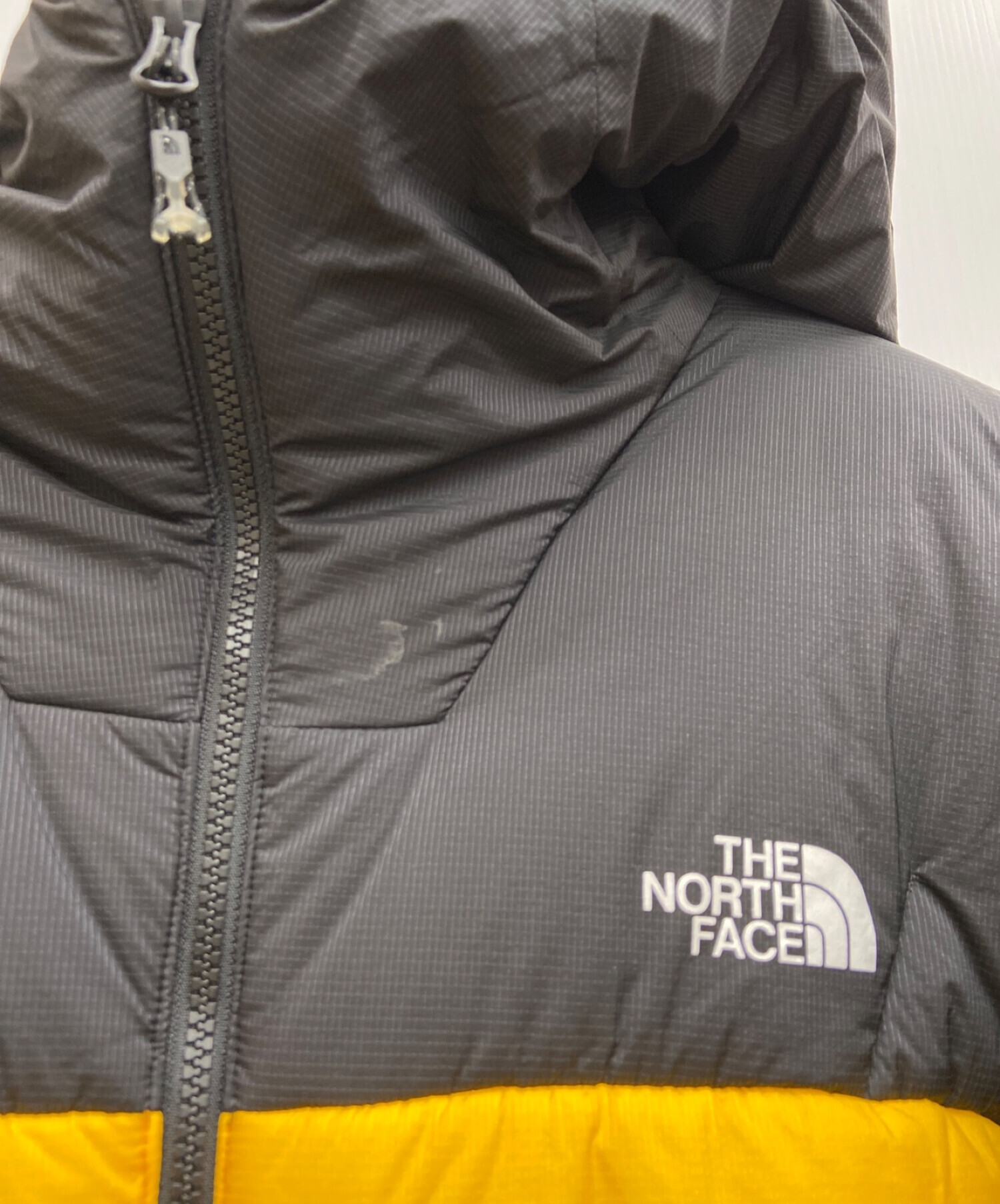 THE NORTH FACE (ザ ノース フェイス) ライモジャケット イエロー×ブラック サイズ:L