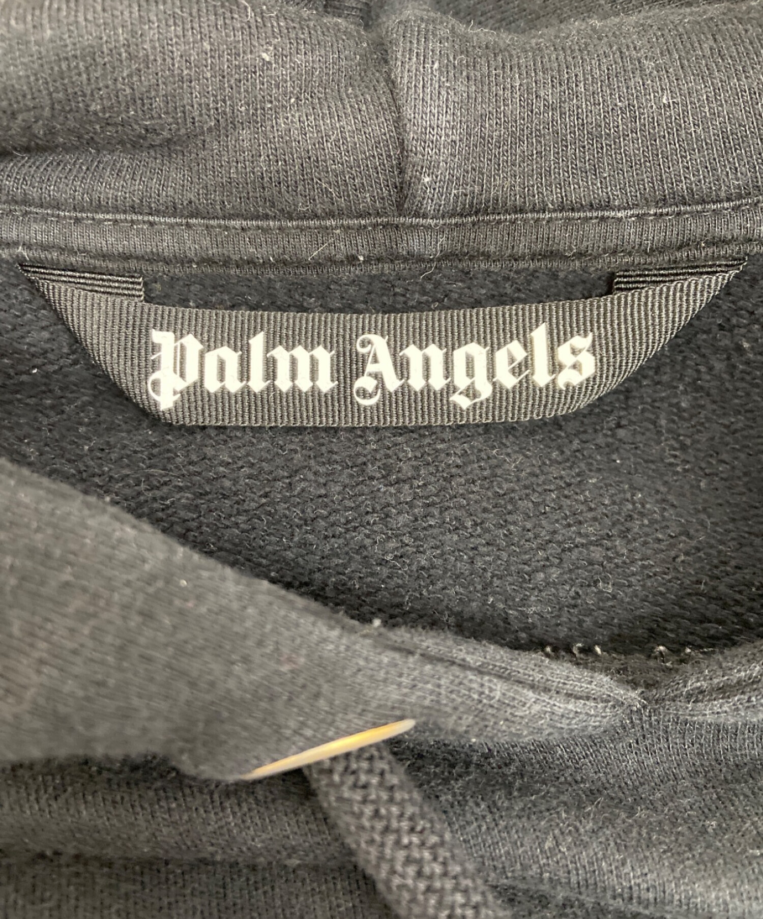 Palm Angels (パーム エンジェルス) プルオーバーパーカー ブラック サイズ:L