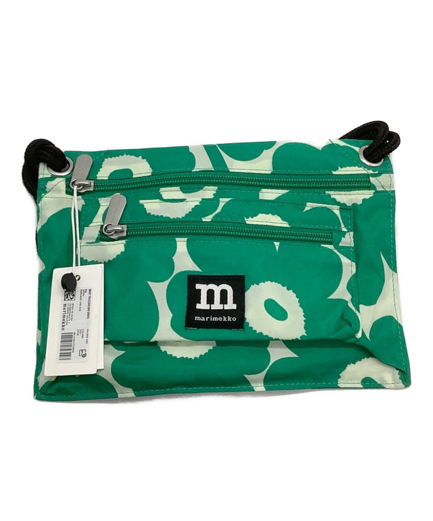 中古・古着通販】marimekko (マリメッコ) ショルダーポーチ グリーン