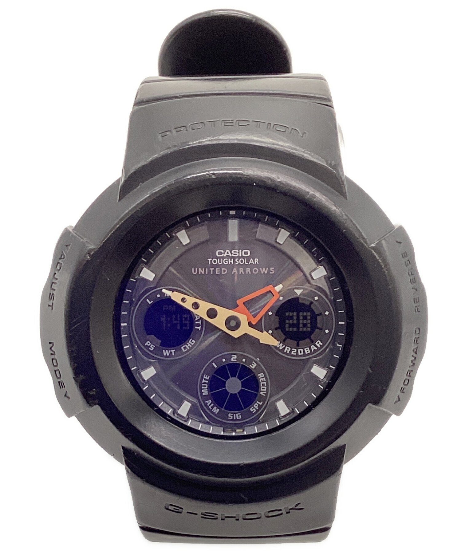 中古・古着通販】G-SHOCK×UNITED ARROWS (ジーショック×ユナイテッドアローズ) デジタルウォッチ ブラック｜ブランド・古着通販  トレファク公式【TREFAC FASHION】スマホサイト