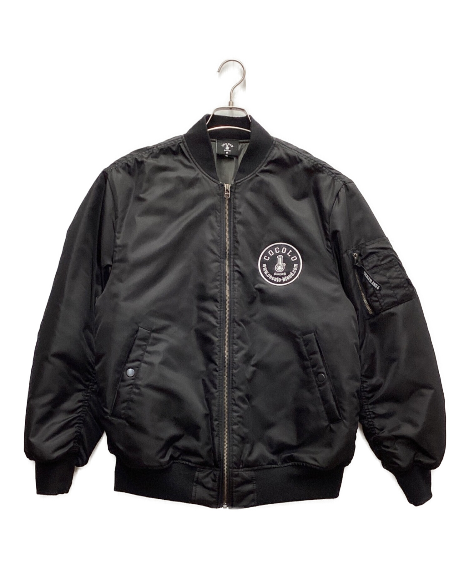 COCOLOBLAND (ココロブランド) MA-1ジャケット ブラック サイズ:M