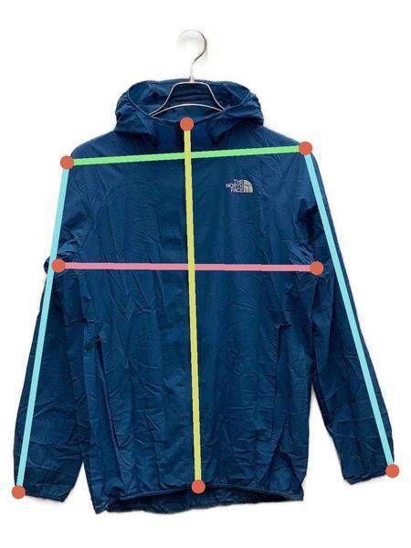 【中古・古着通販】THE NORTH FACE (ザ ノース フェイス) ナイロンジャケット ブルー サイズ:M｜ブランド・古着通販  トレファク公式【TREFAC FASHION】スマホサイト