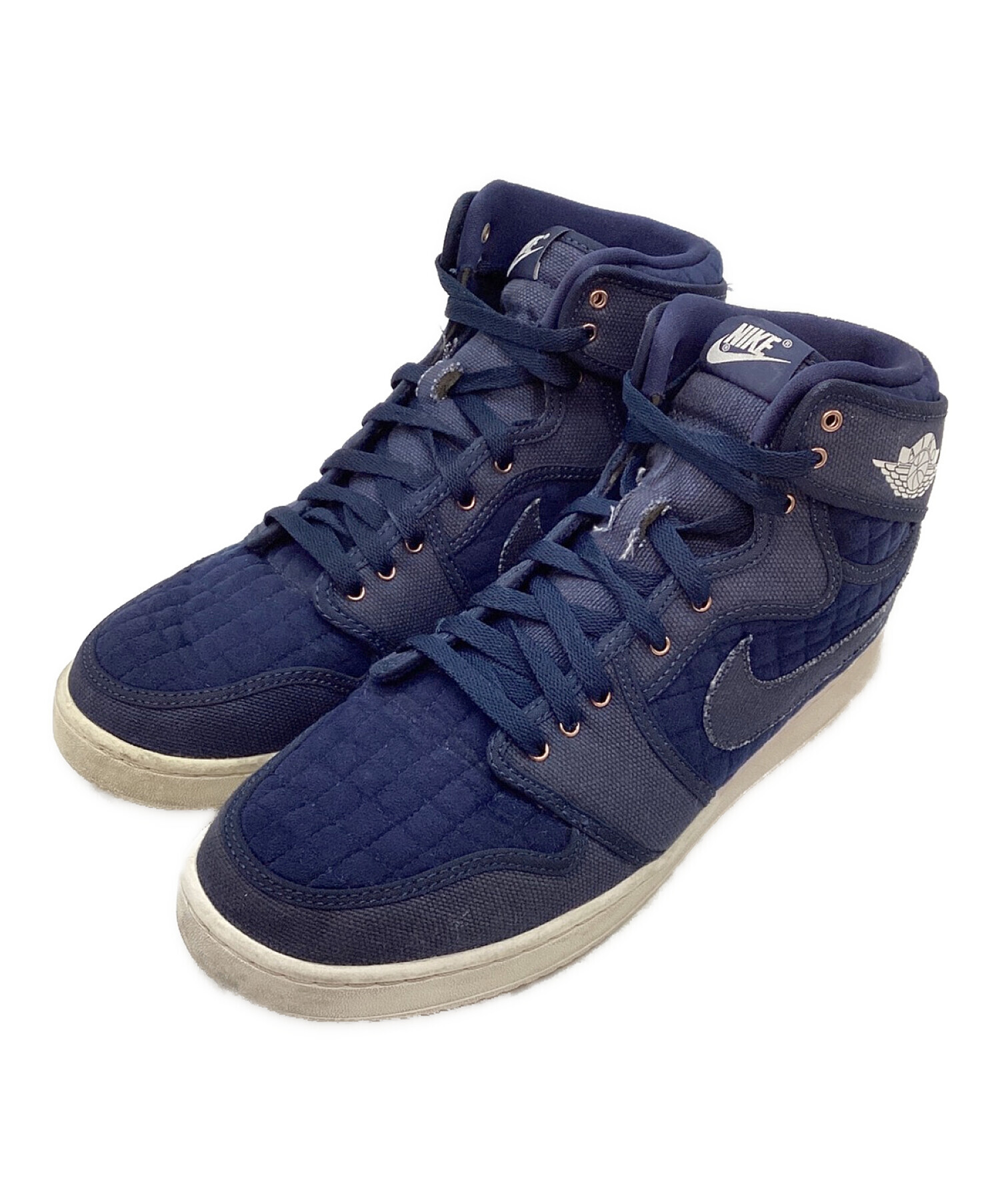 中古・古着通販】NIKE (ナイキ) AIR JORDAN 1 KO HIGH OG ネイビー ...