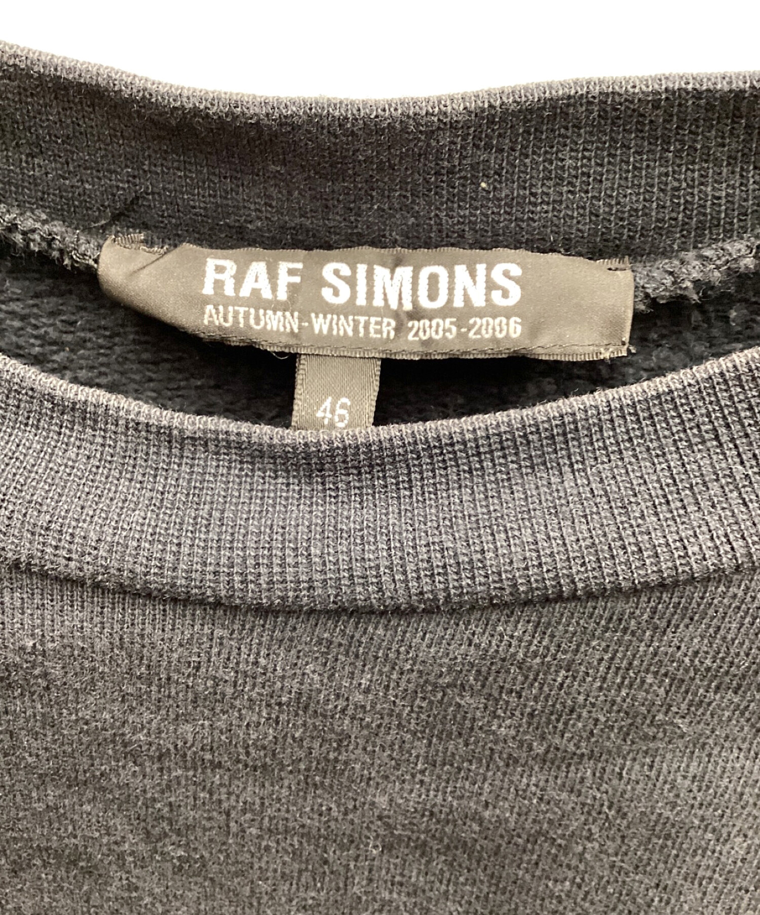 中古・古着通販】RAF SIMONS (ラフシモンズ) レトロスウェット ...