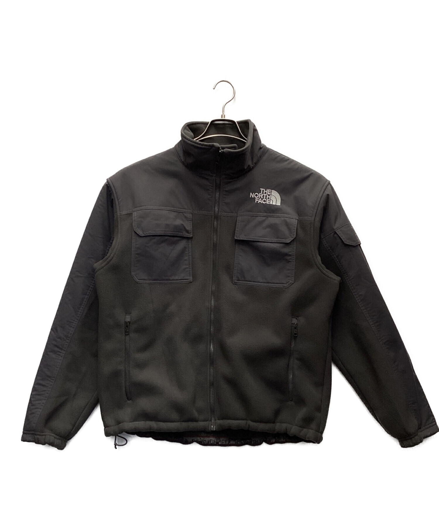 中古・古着通販】THE NORTH FACE (ザ ノース フェイス) ダブルポケットフリースジャケット グレー サイズ:L｜ブランド・古着通販  トレファク公式【TREFAC FASHION】スマホサイト