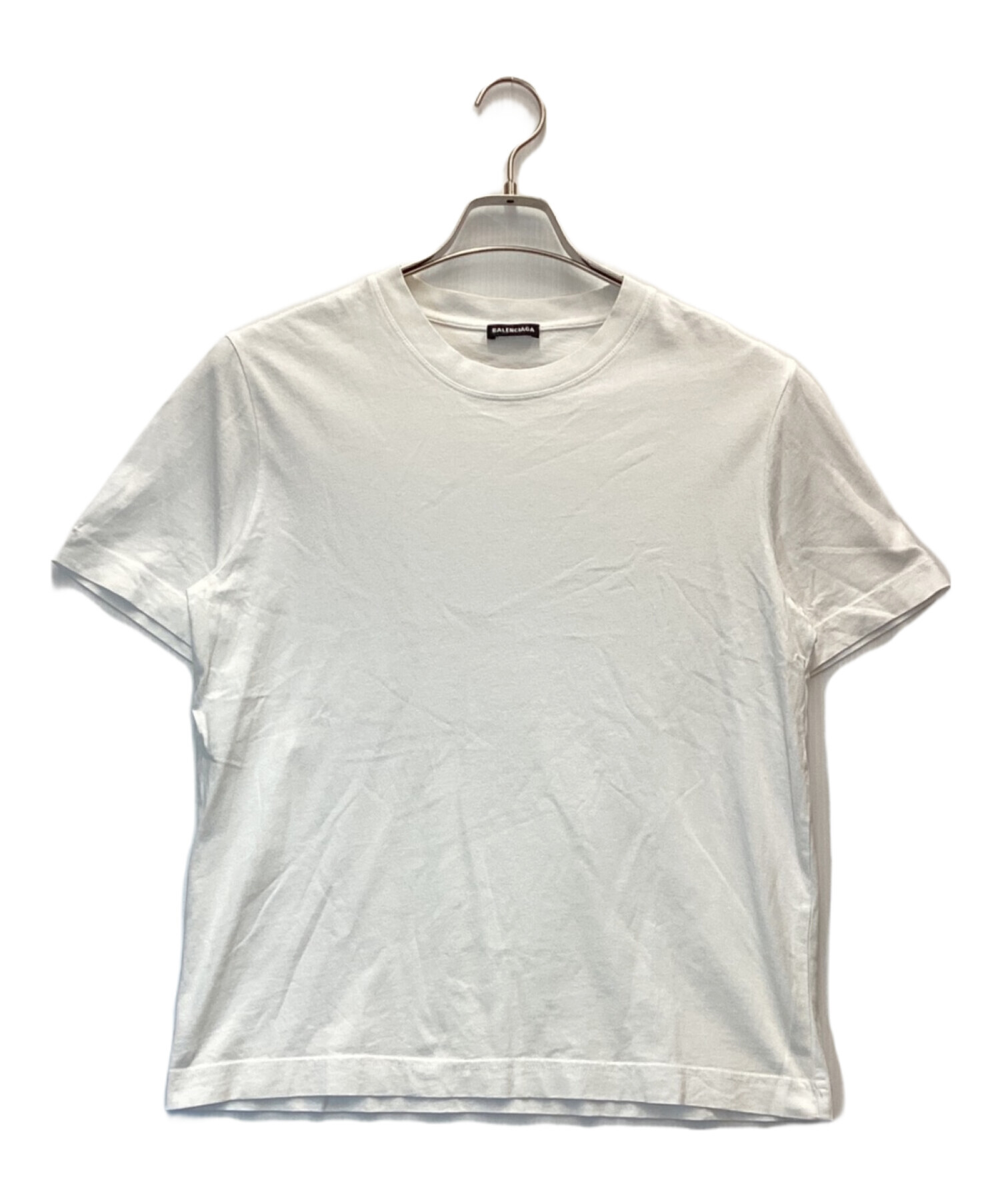 BALENCIAGA (バレンシアガ) バックロゴTシャツ ホワイト サイズ:M