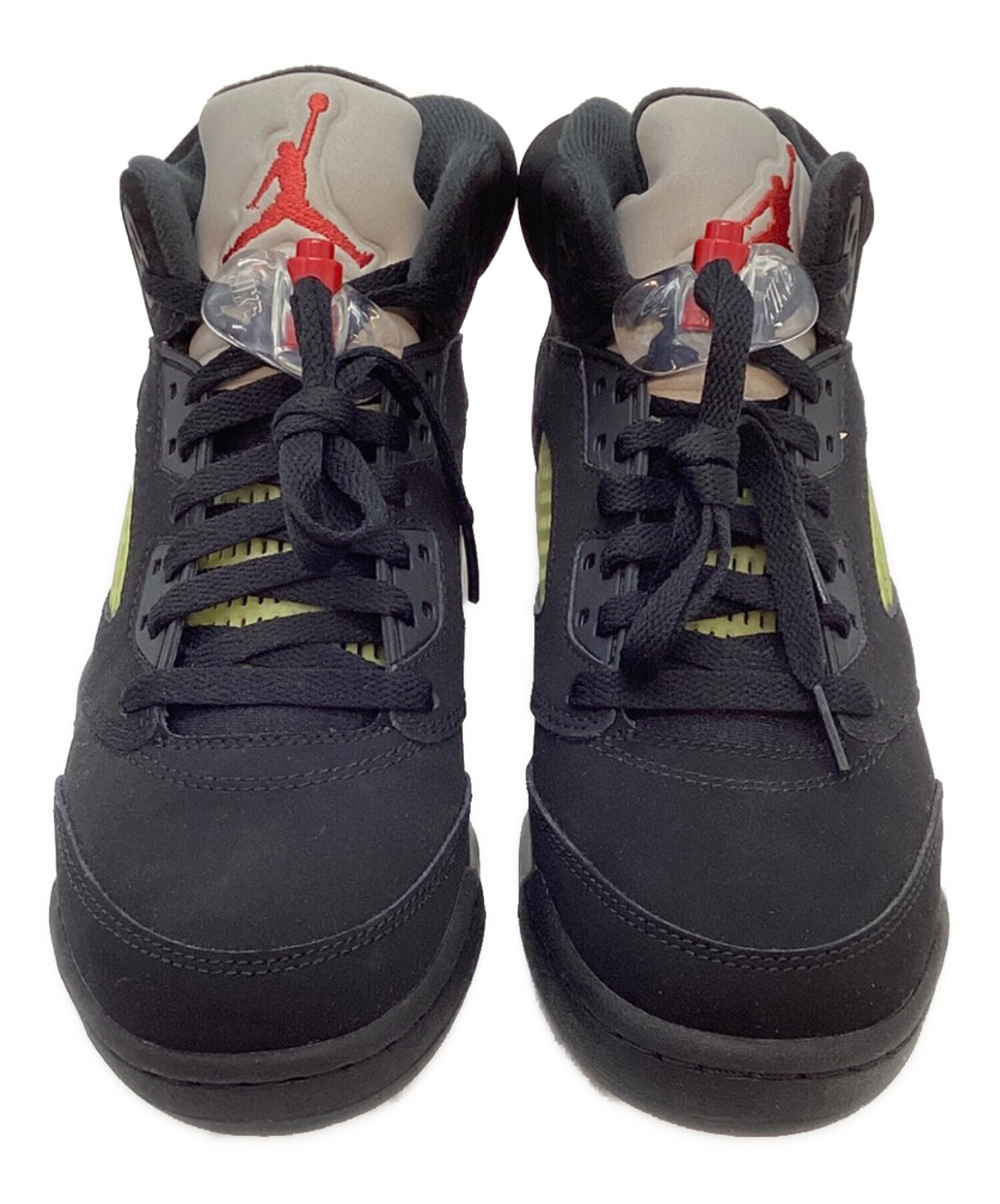 NIKE (ナイキ) AIR JORDAN 5 RETRO OG BG ブラック サイズ:US 6Y