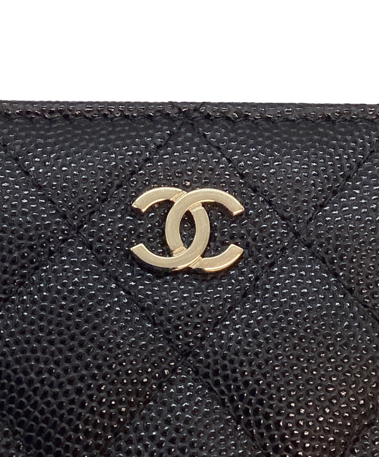 CHANEL (シャネル) コインケース ブラック