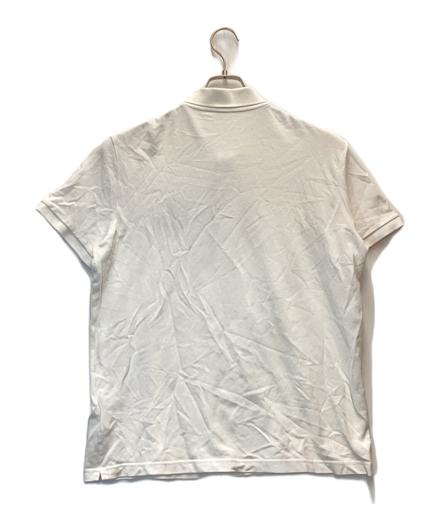MONCLER (モンクレール) ロゴポロシャツ ホワイト サイズ:M