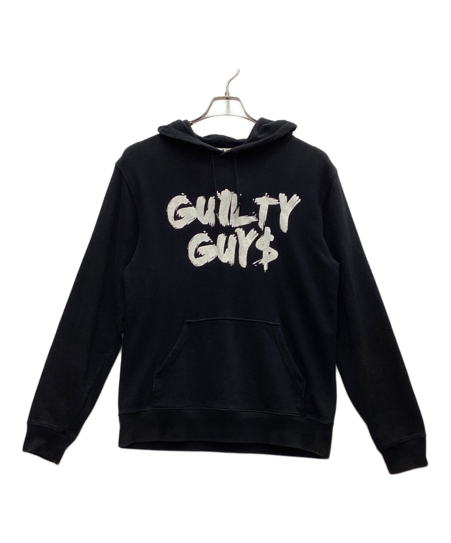 GUILTY GUYS (ギルティガイズ) プルオーバーパーカー ブラック サイズ:L