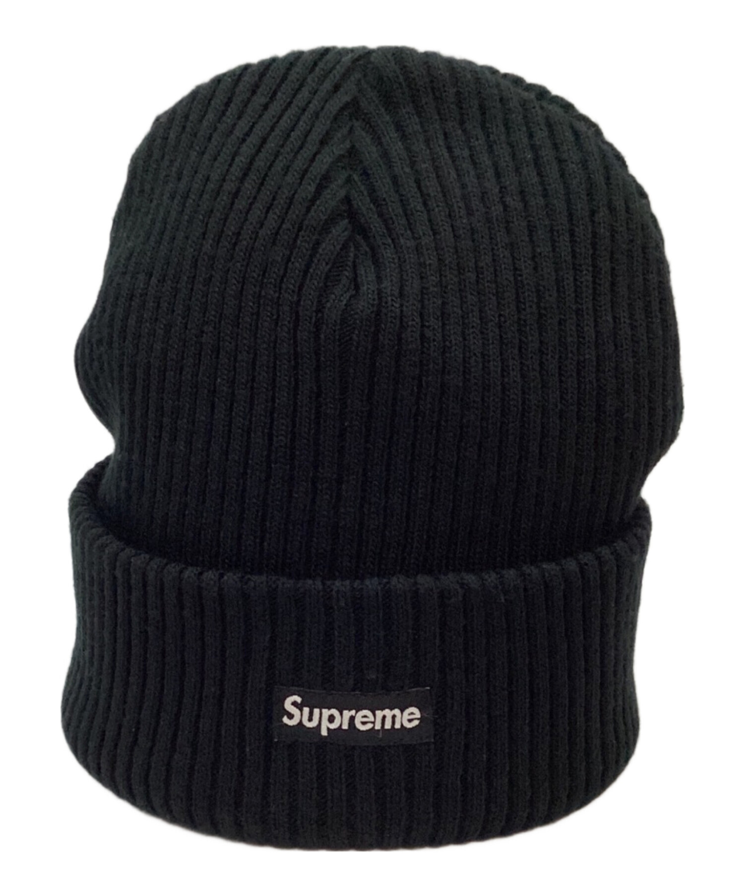 中古・古着通販】SUPREME (シュプリーム) ニット帽 ブラック｜ブランド・古着通販 トレファク公式【TREFAC FASHION】スマホサイト