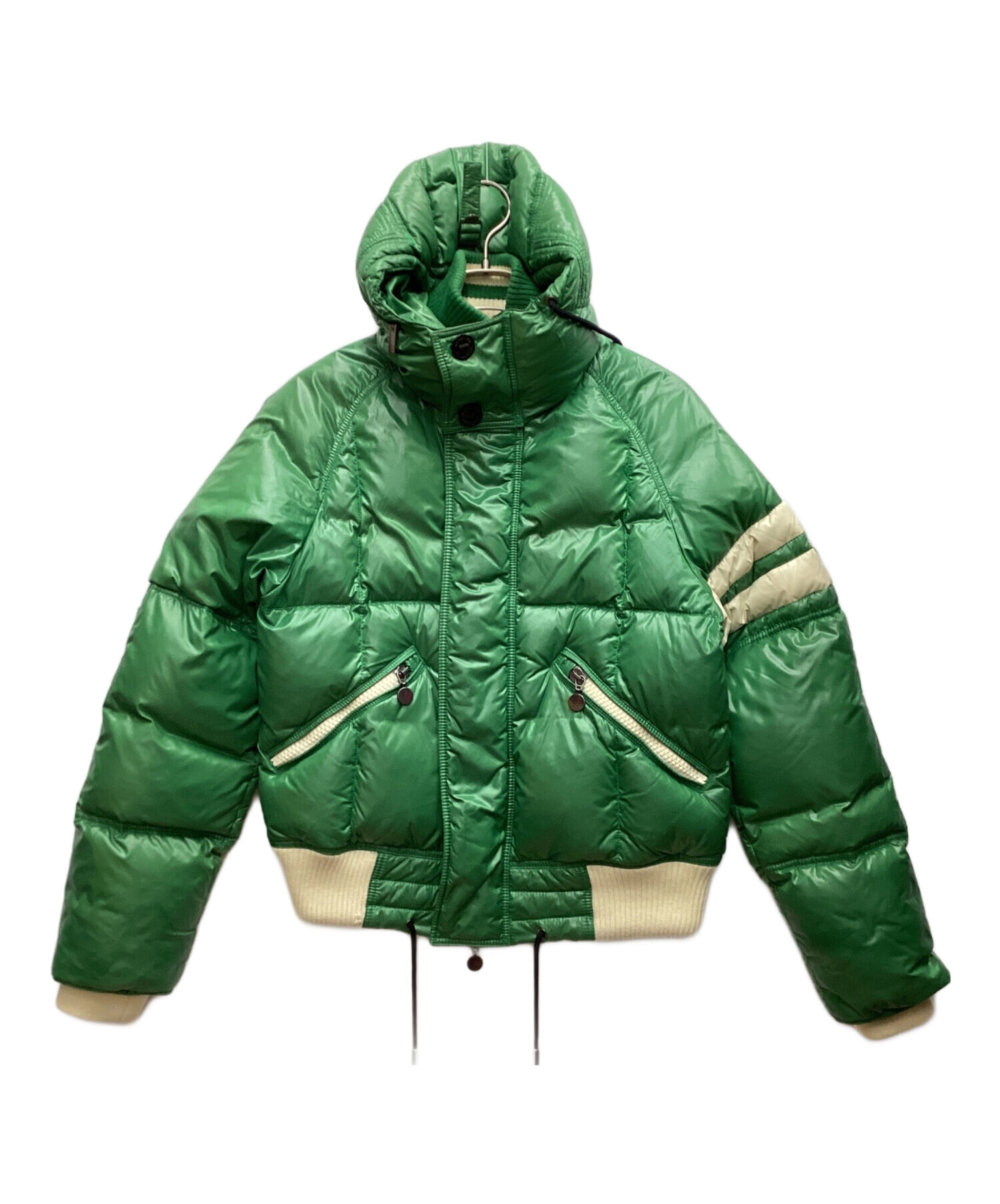 中古・古着通販】MONCLER (モンクレール) ダウンジャケット グリーン サイズ:3｜ブランド・古着通販 トレファク公式【TREFAC  FASHION】スマホサイト