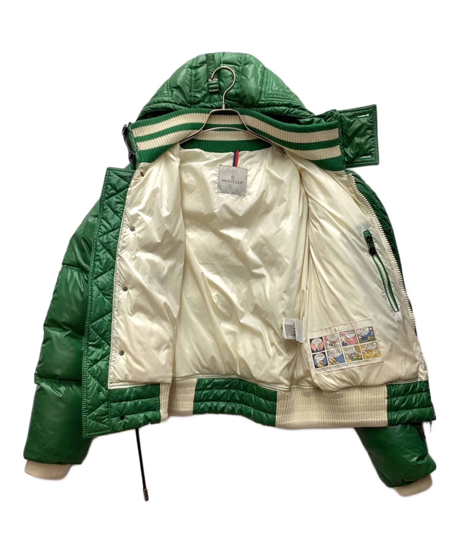 中古・古着通販】MONCLER (モンクレール) ダウンジャケット グリーン サイズ:3｜ブランド・古着通販 トレファク公式【TREFAC  FASHION】スマホサイト