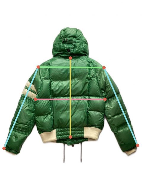 中古・古着通販】MONCLER (モンクレール) ダウンジャケット グリーン サイズ:3｜ブランド・古着通販 トレファク公式【TREFAC  FASHION】スマホサイト