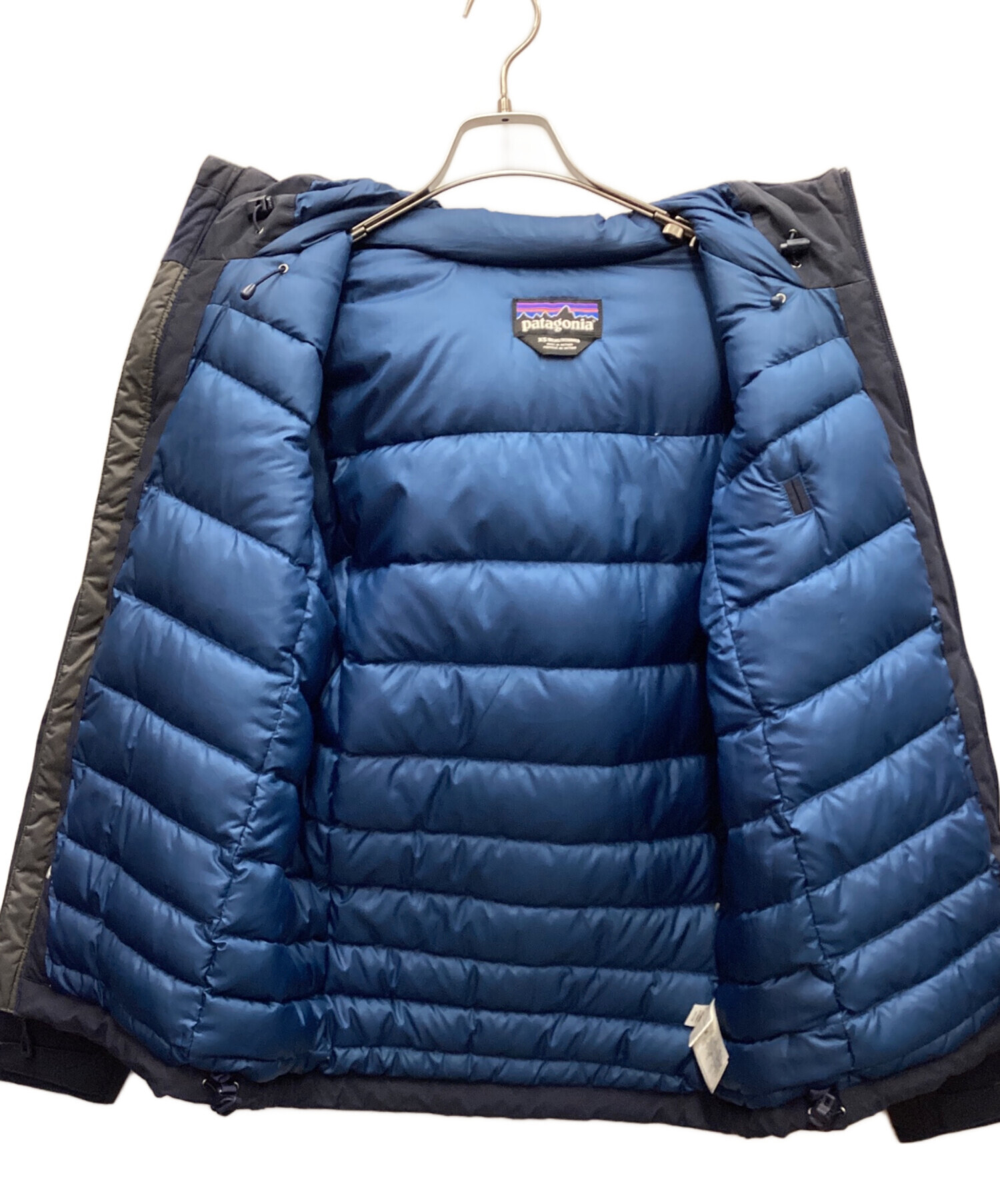 中古・古着通販】Patagonia (パタゴニア) ダウンジャケット ネイビー サイズ:XS｜ブランド・古着通販 トレファク公式【TREFAC  FASHION】スマホサイト