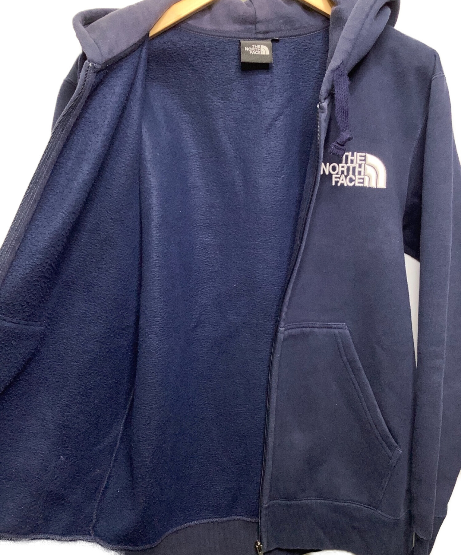 THE NORTH FACE (ザ ノース フェイス) ジップパーカー ネイビー サイズ:M