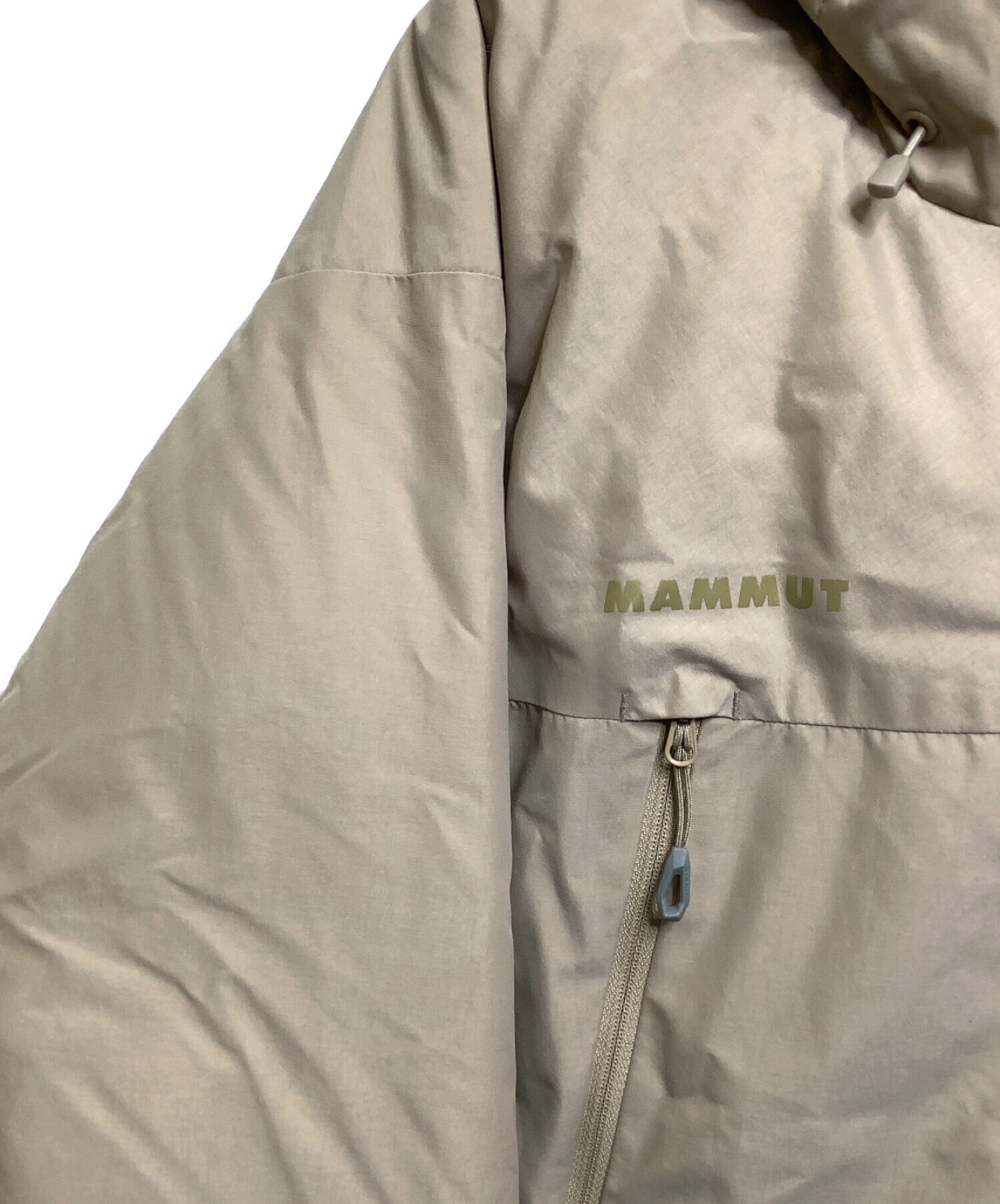 MAMMUT (マムート) ダウンジャケット ベージュ サイズ:XL