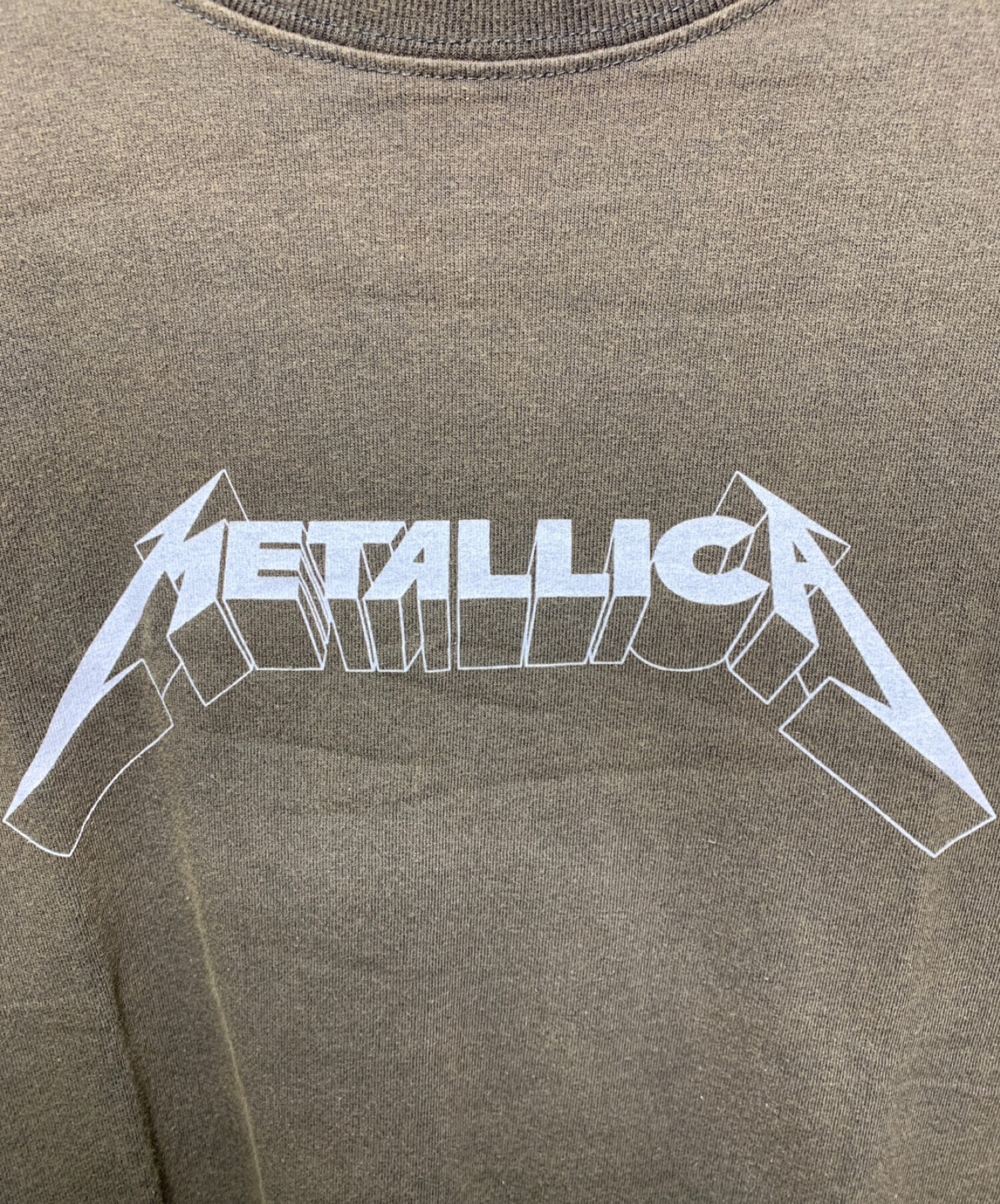 METALLICA (メタリカ) バンドTシャツ ブラウン サイズ:L