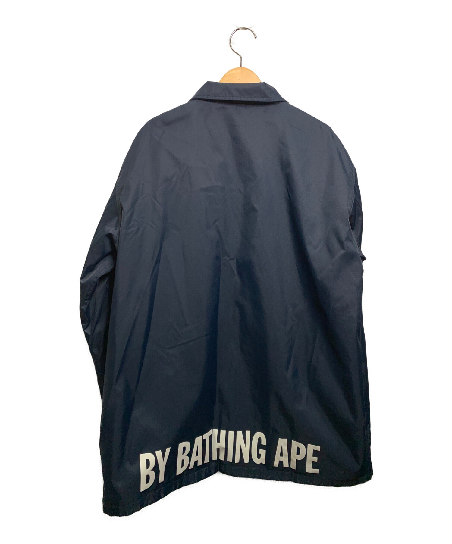 A BATHING APE (ア ベイシング エイプ) コーチジャケット ブルー サイズ:XL