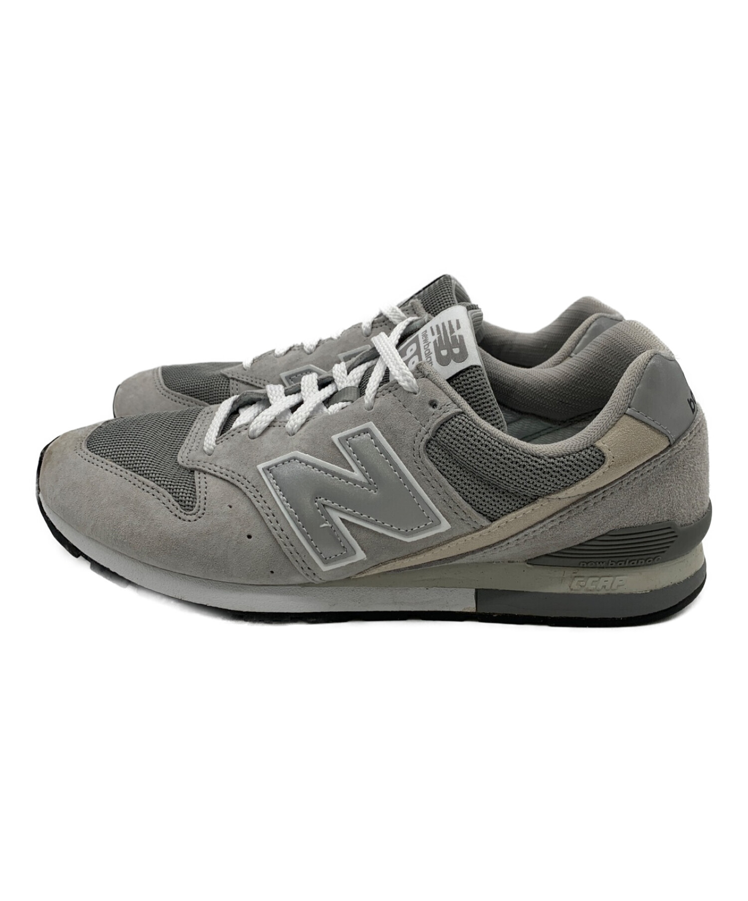 NEW BALANCE (ニューバランス) スニーカー グレー サイズ:US8.5 (26.5cm)