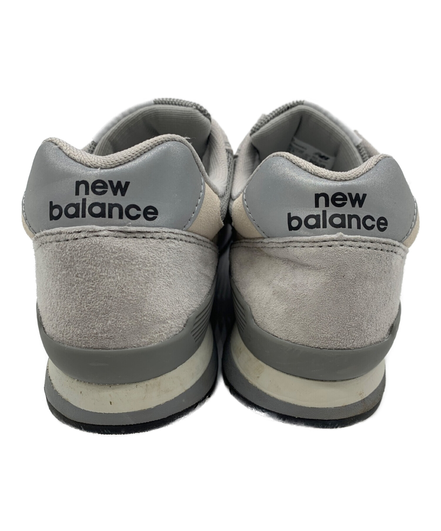 NEW BALANCE (ニューバランス) スニーカー グレー サイズ:US8.5 (26.5cm)